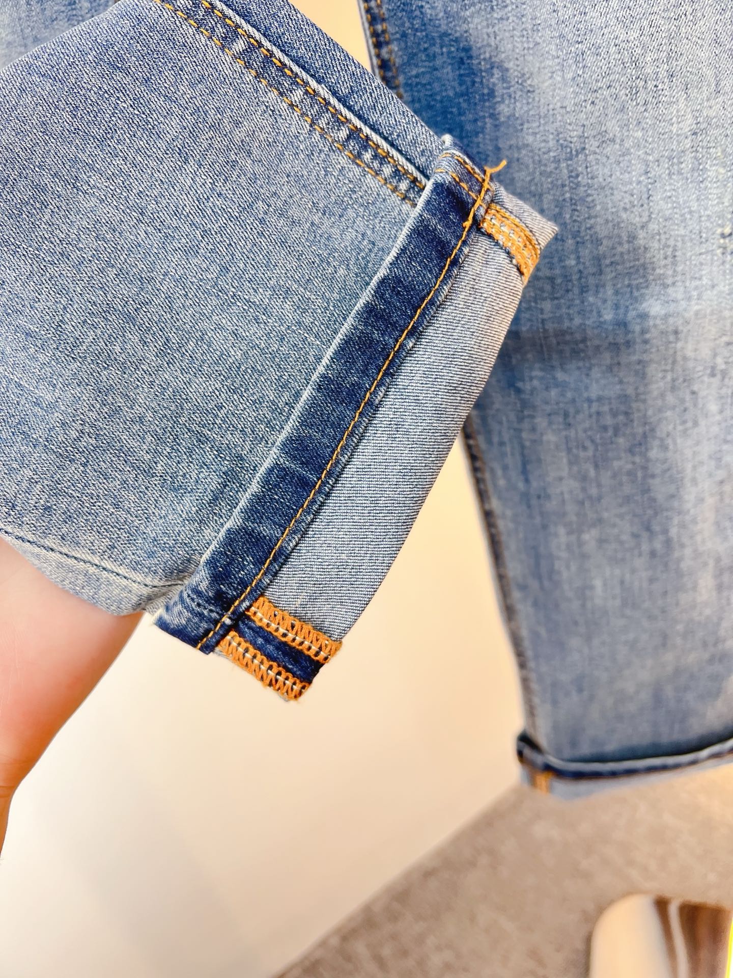 Fendi Male Jeans Denim Slim Fit
