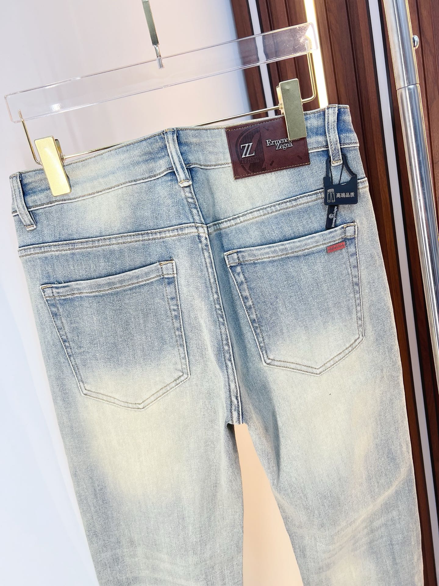 Ermenegildo Zegna Male Jeans Denim Slim Fit