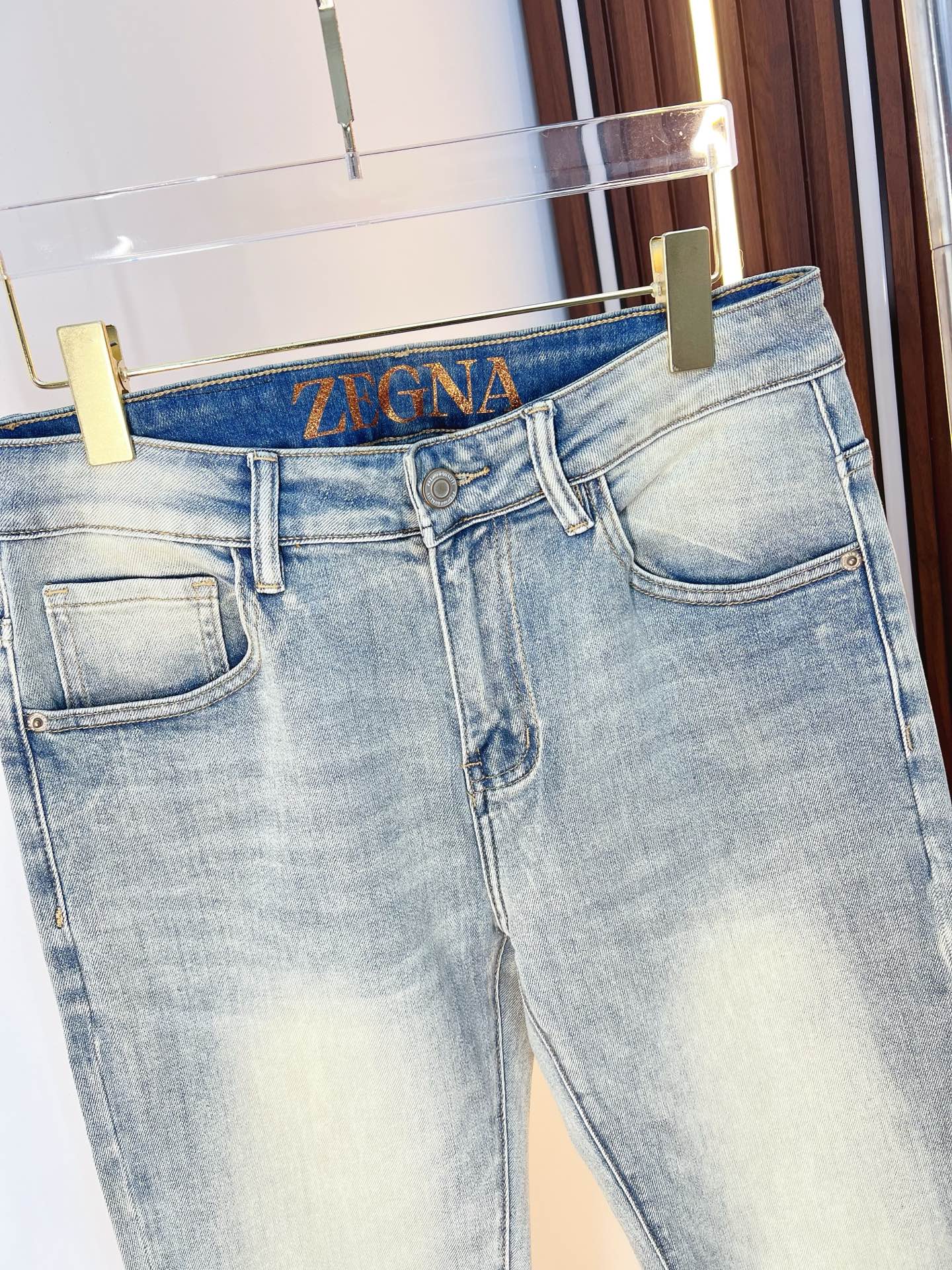 Ermenegildo Zegna Male Jeans Denim Slim Fit