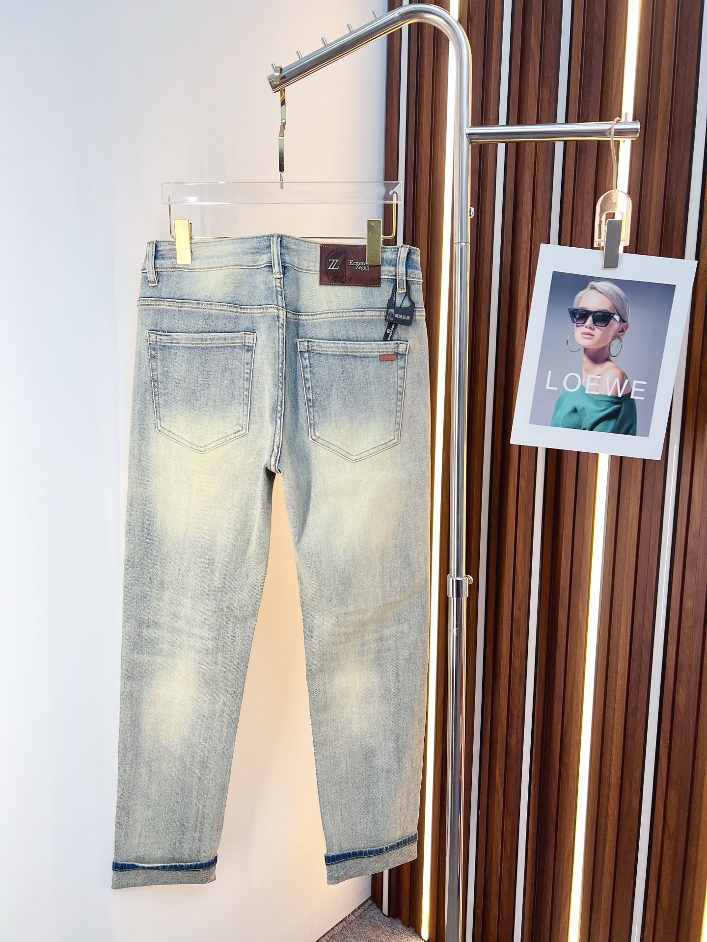 Ermenegildo Zegna Male Jeans Denim Slim Fit