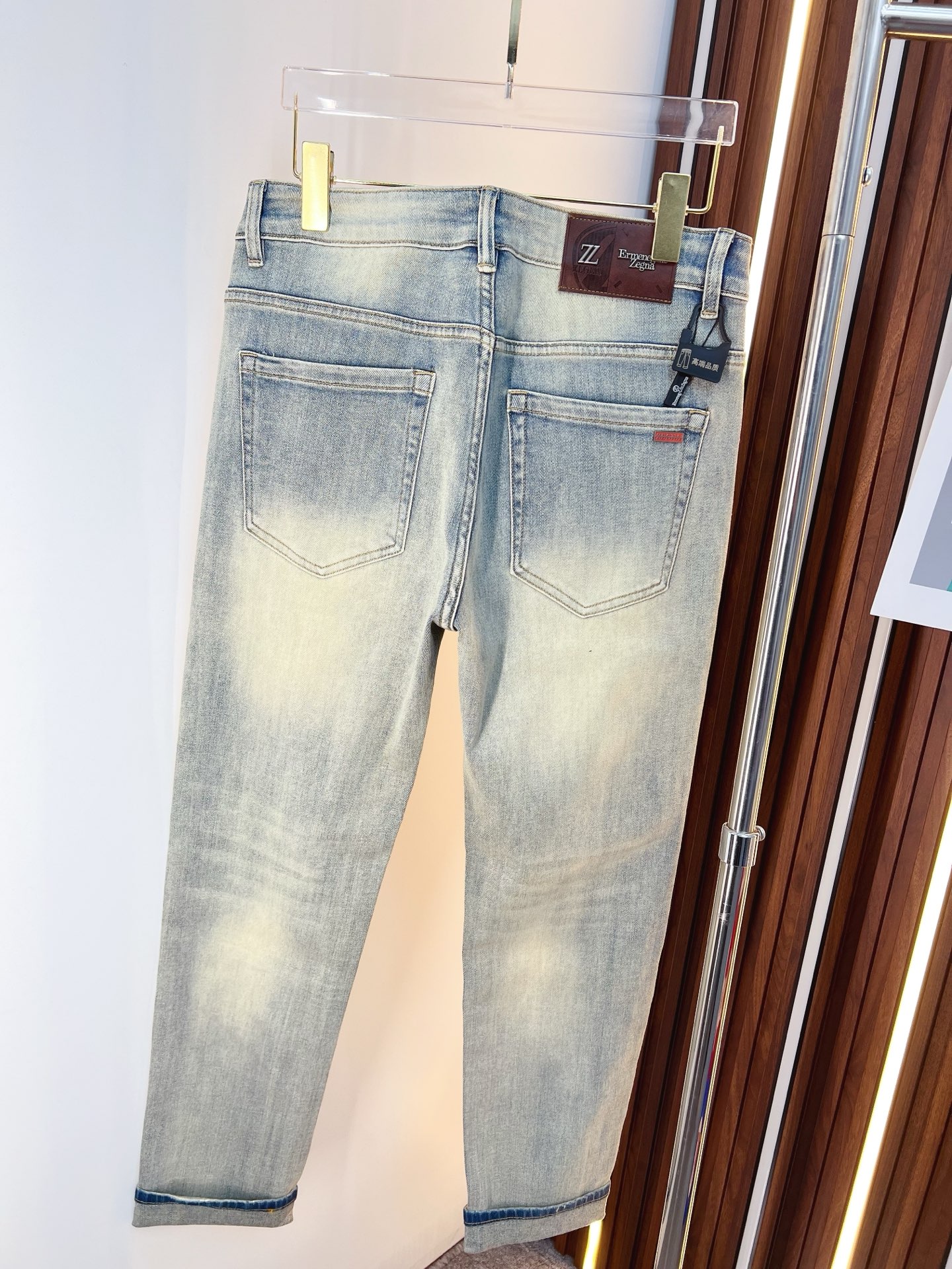 Ermenegildo Zegna Male Jeans Denim Slim Fit