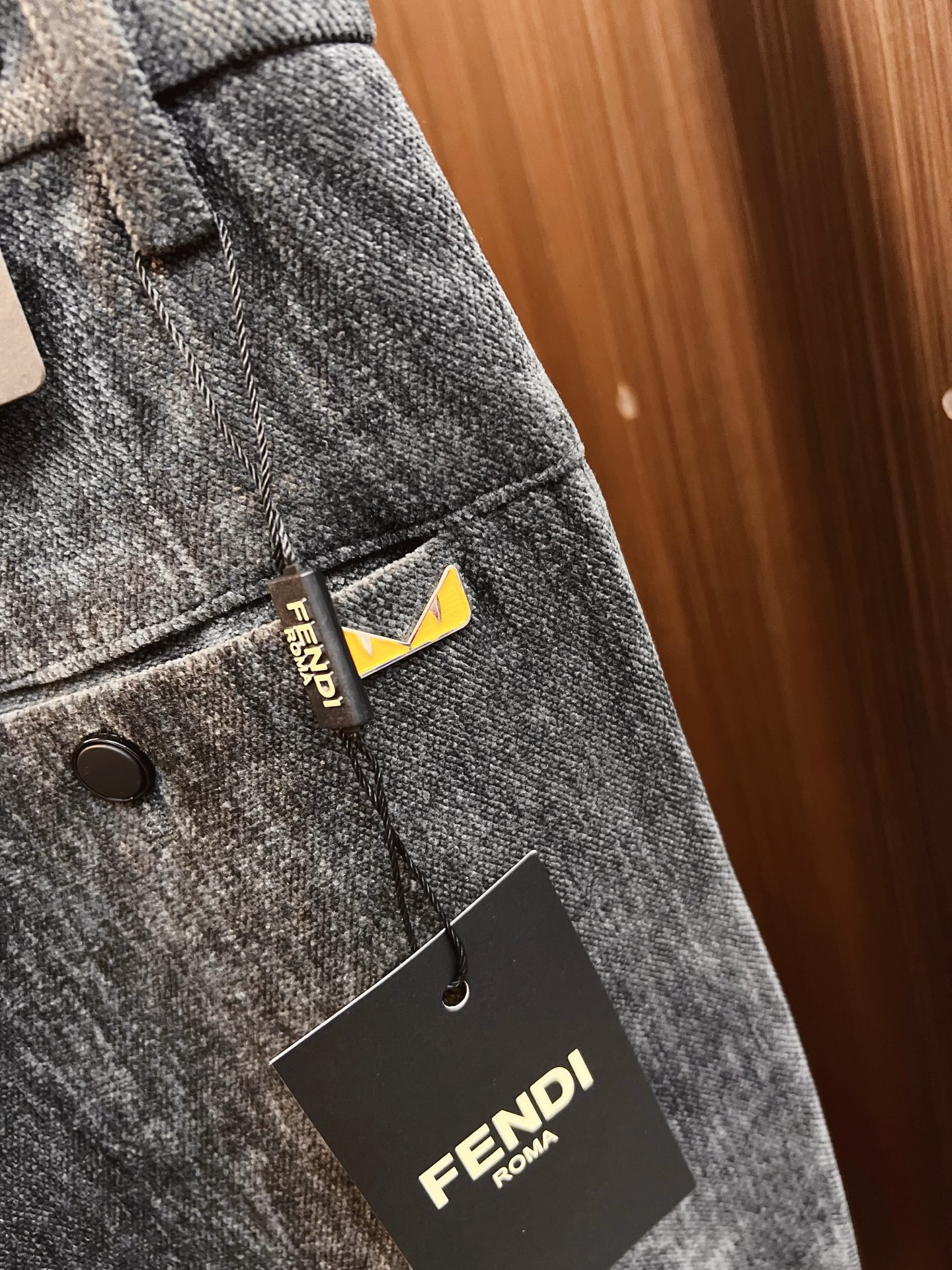 Fendi Male Jeans Denim Slim Fit