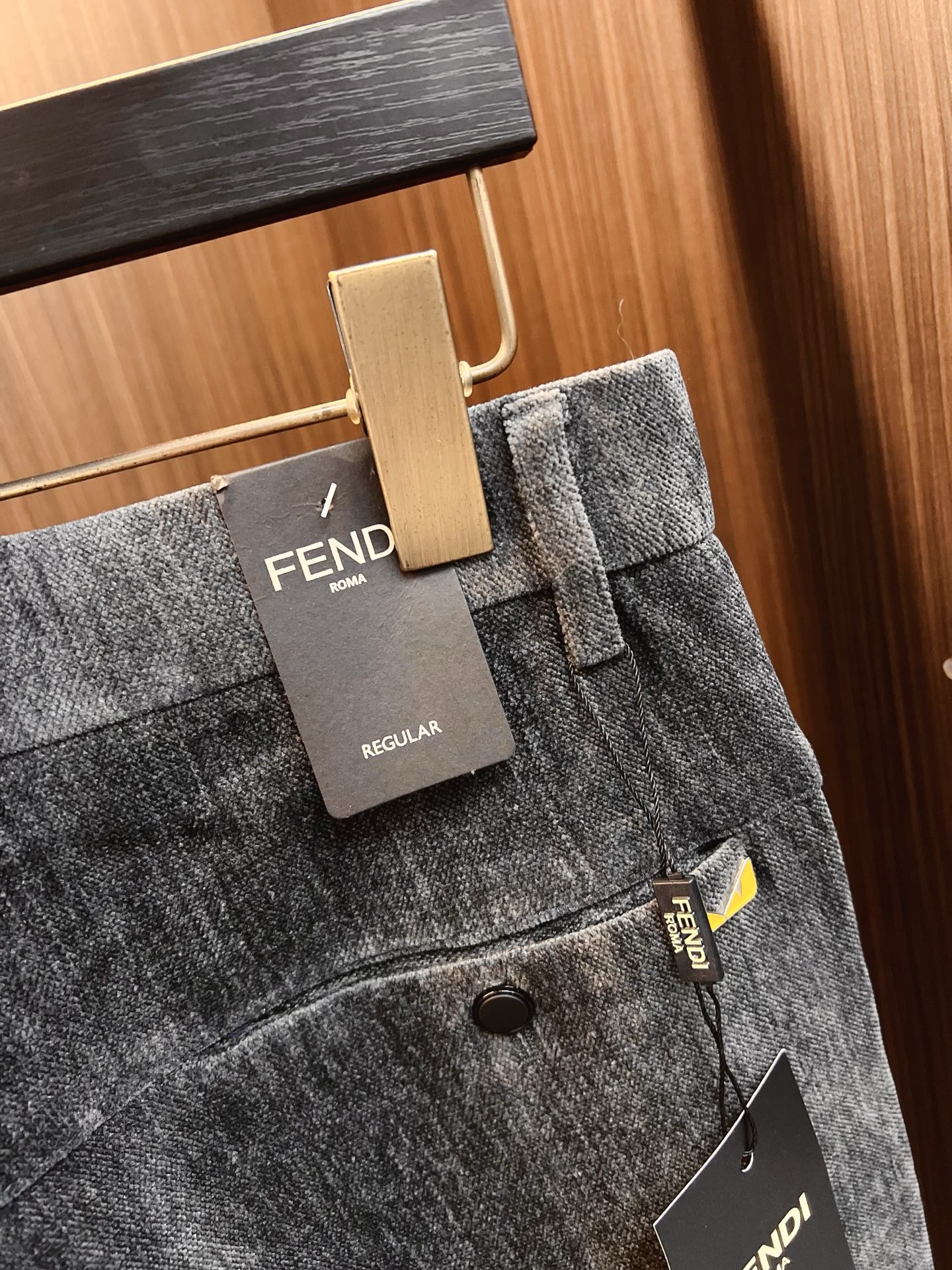 Fendi Male Jeans Denim Slim Fit