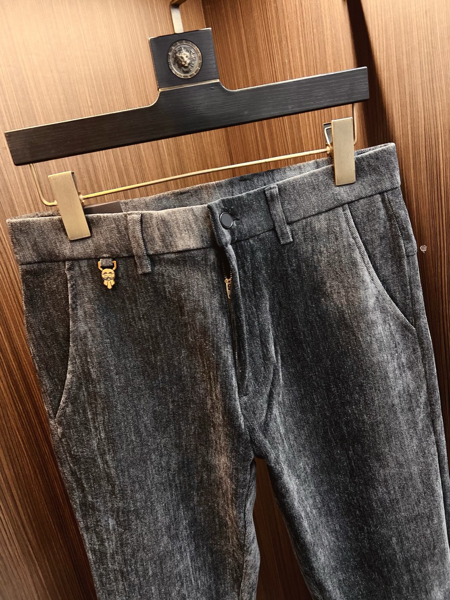 Fendi Male Jeans Denim Slim Fit