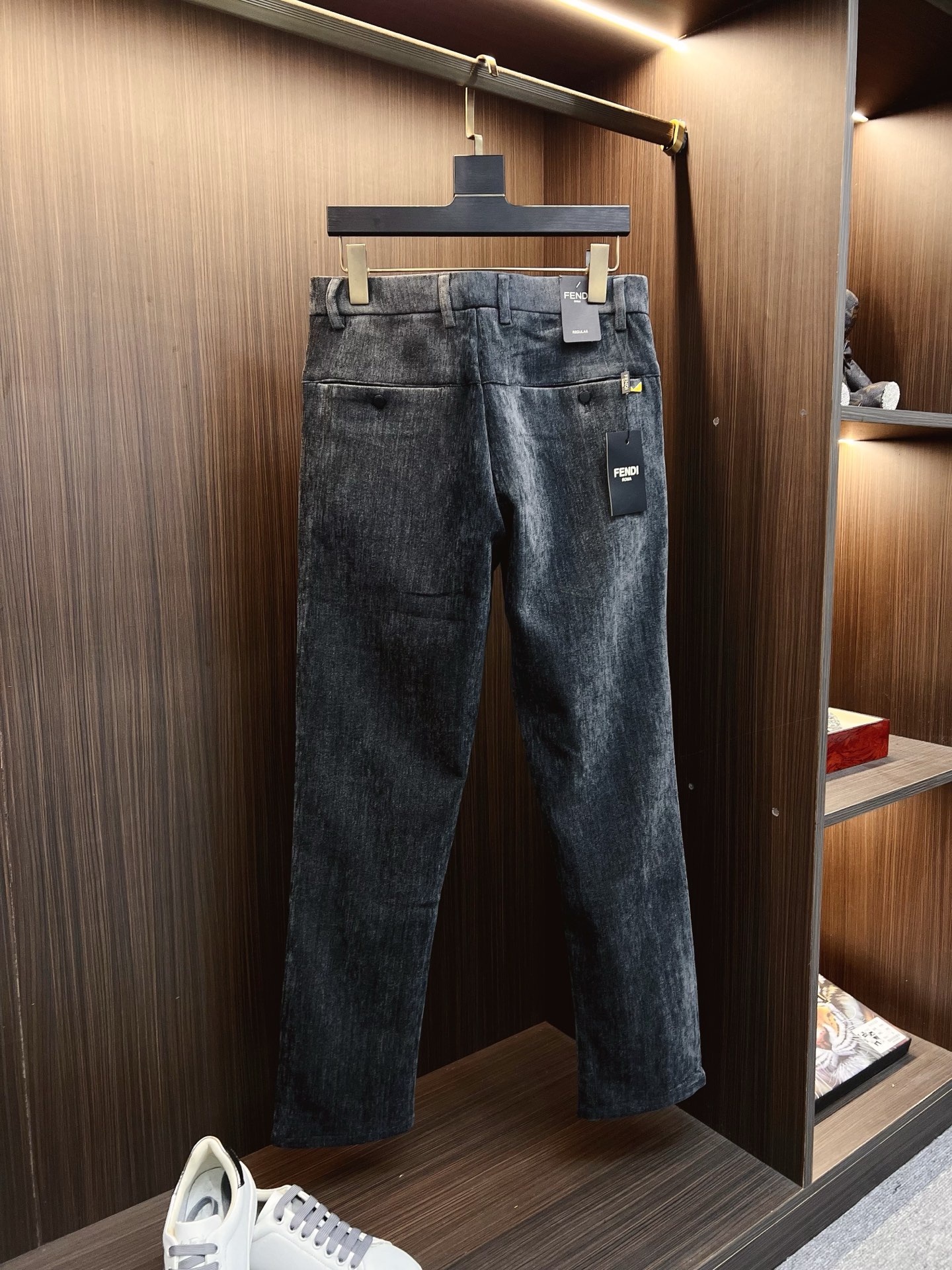 Fendi Male Jeans Denim Slim Fit