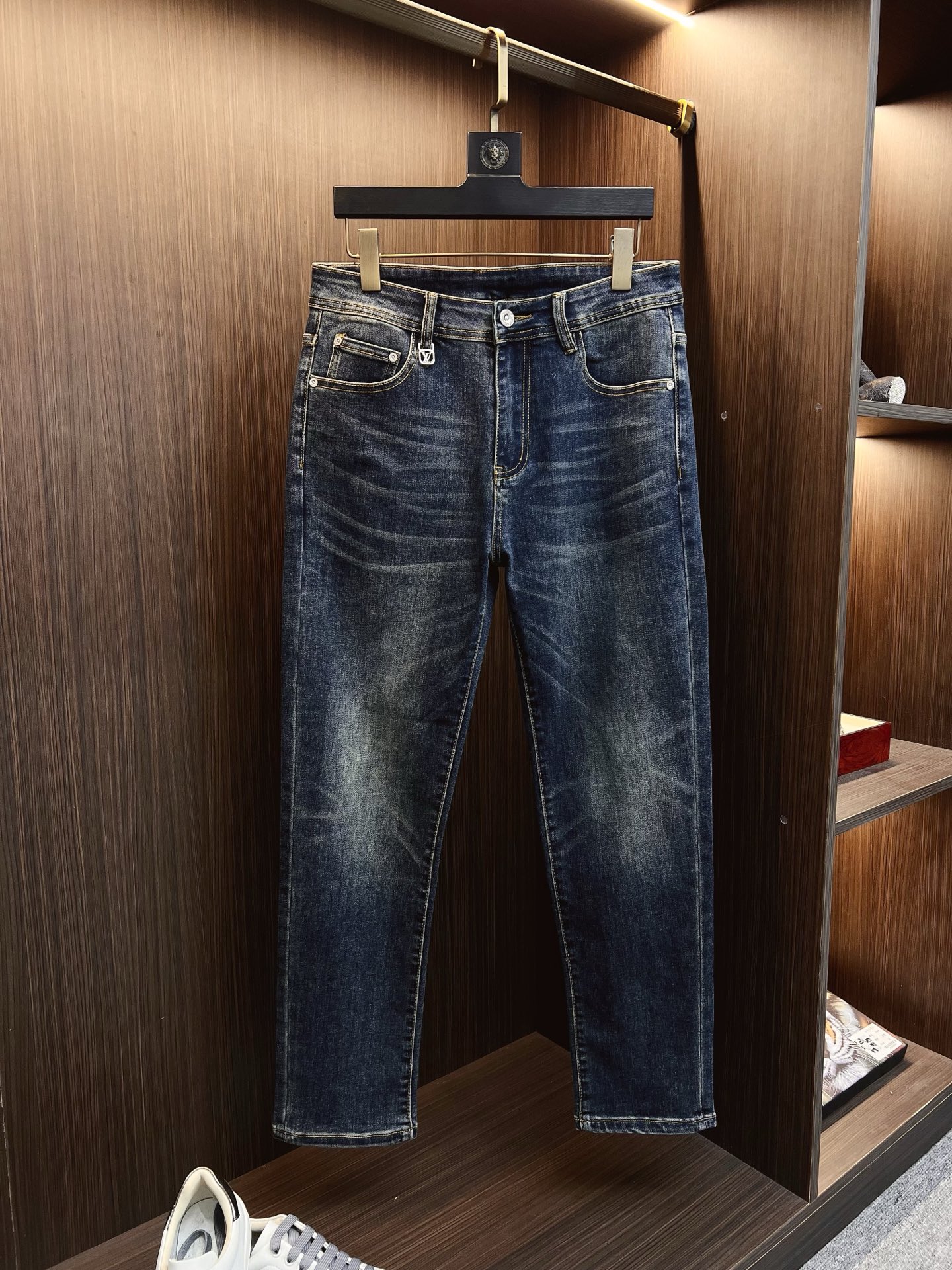 Louis Vuitton Male Jeans Denim Slim Fit L