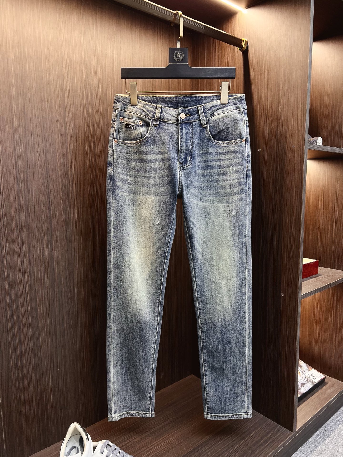 Dior Male Jeans Denim Slim Fit