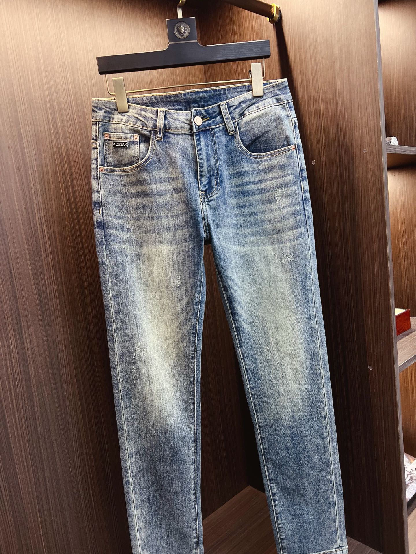 Dior Male Jeans Denim Slim Fit