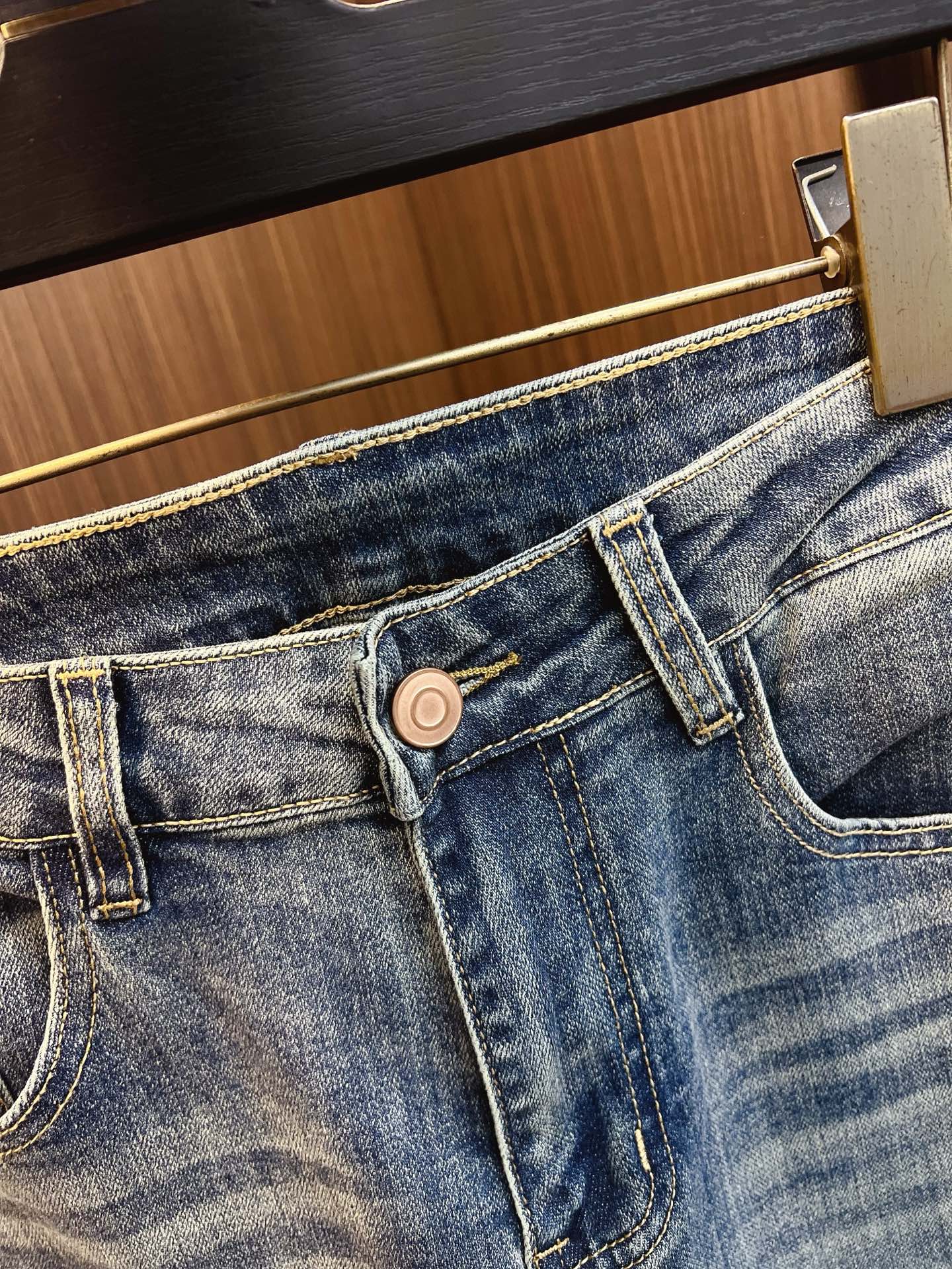 Dior Male Jeans Denim Slim Fit