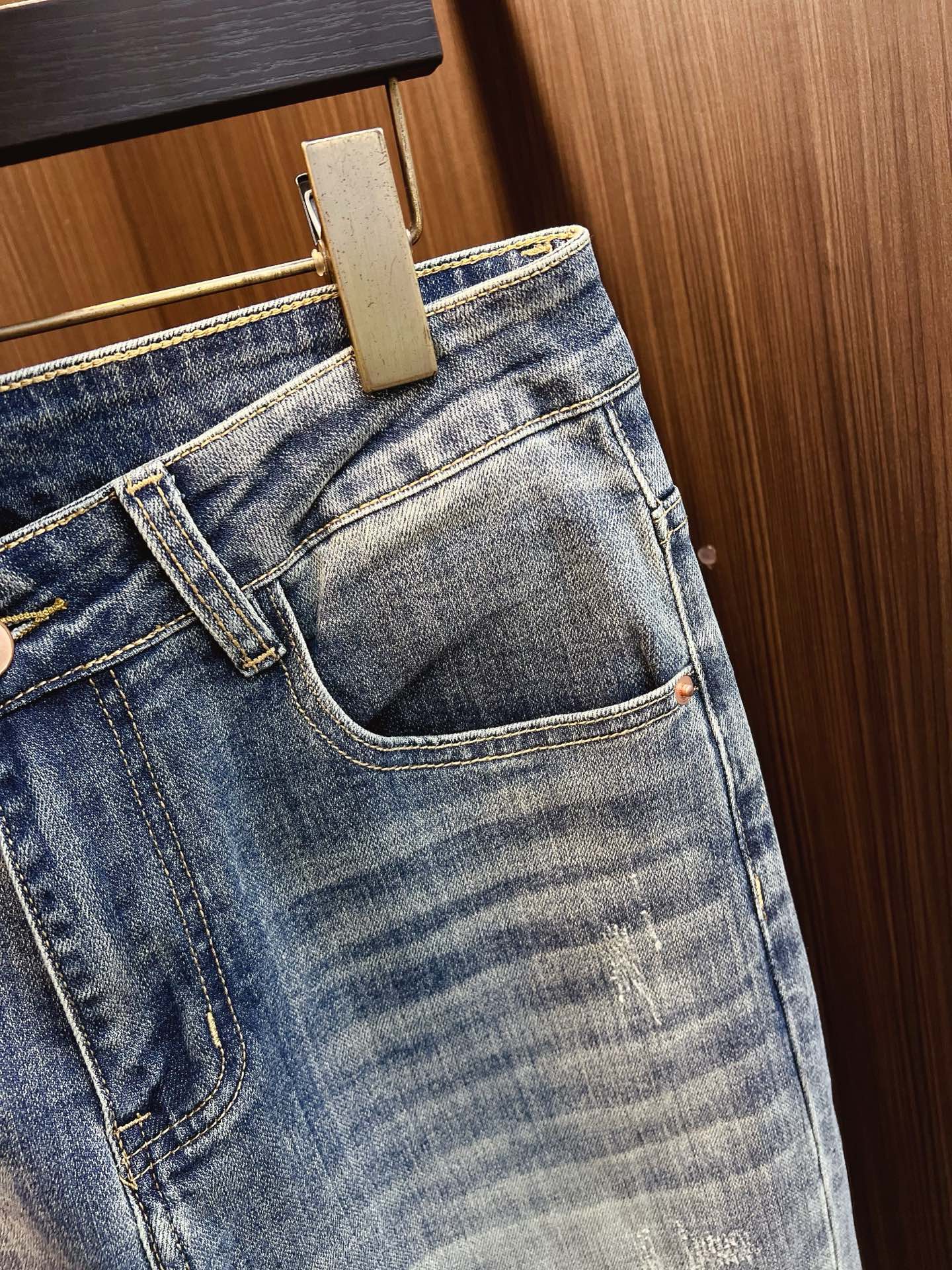 Dior Male Jeans Denim Slim Fit