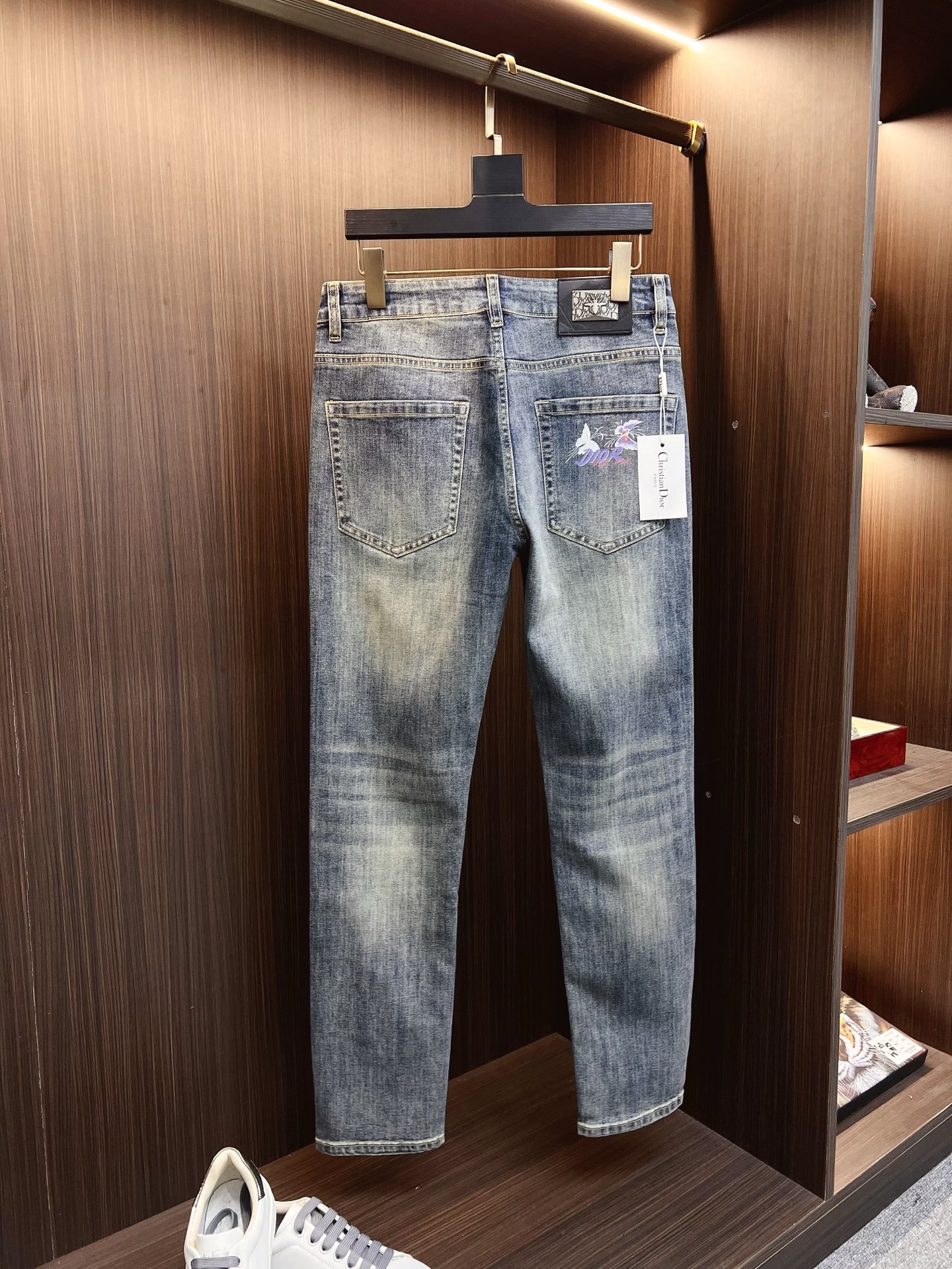 Dior Male Jeans Denim Slim Fit