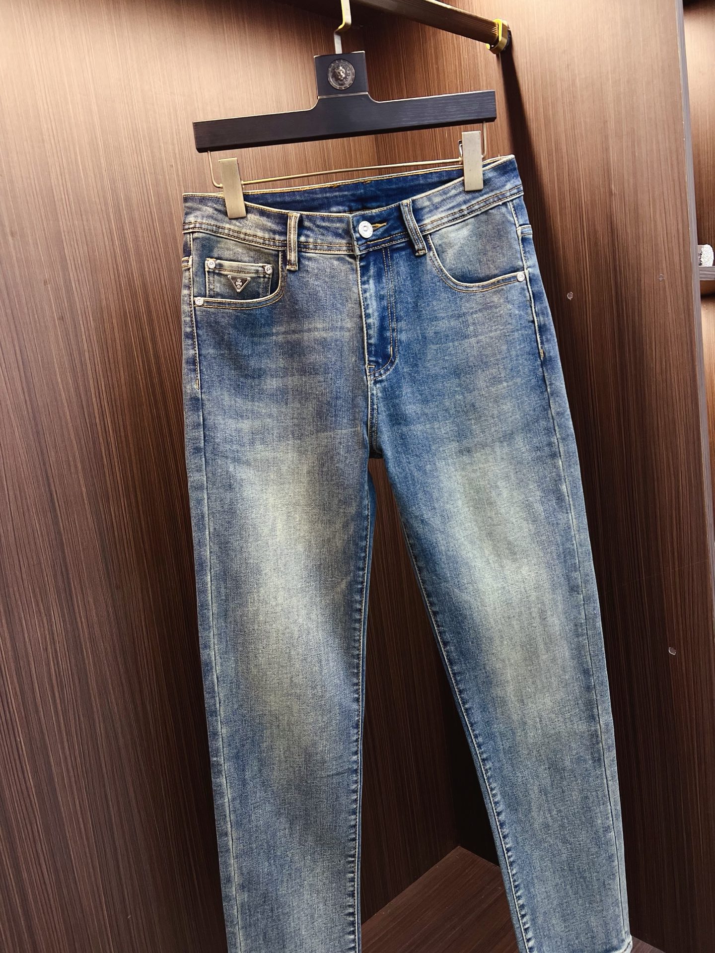 Chrome Hearts Male Jeans Denim Slim Fit