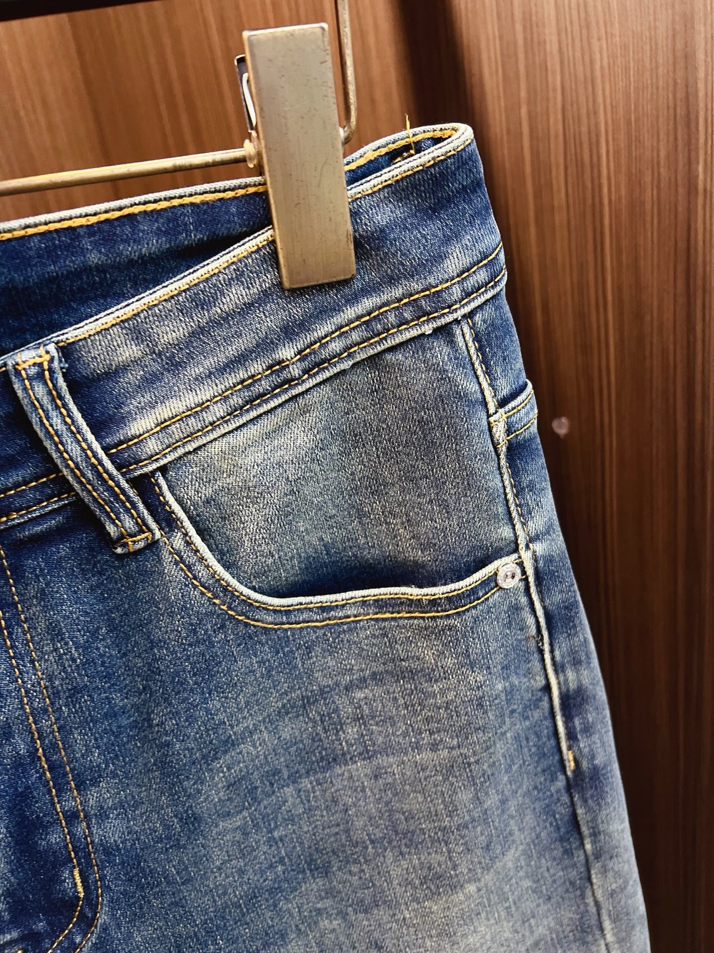 Chrome Hearts Male Jeans Denim Slim Fit