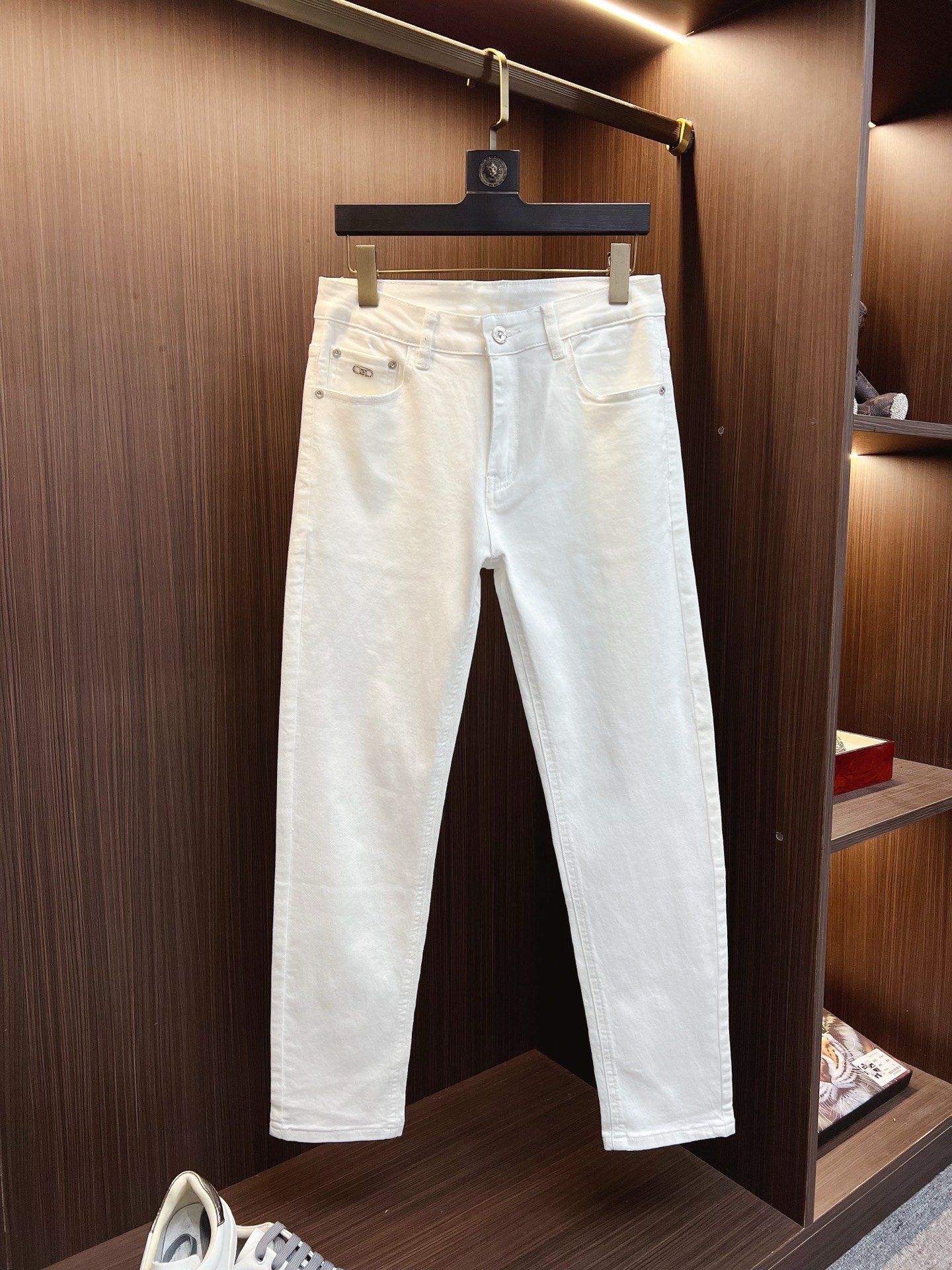Fendi Male Jeans Denim Slim Fit