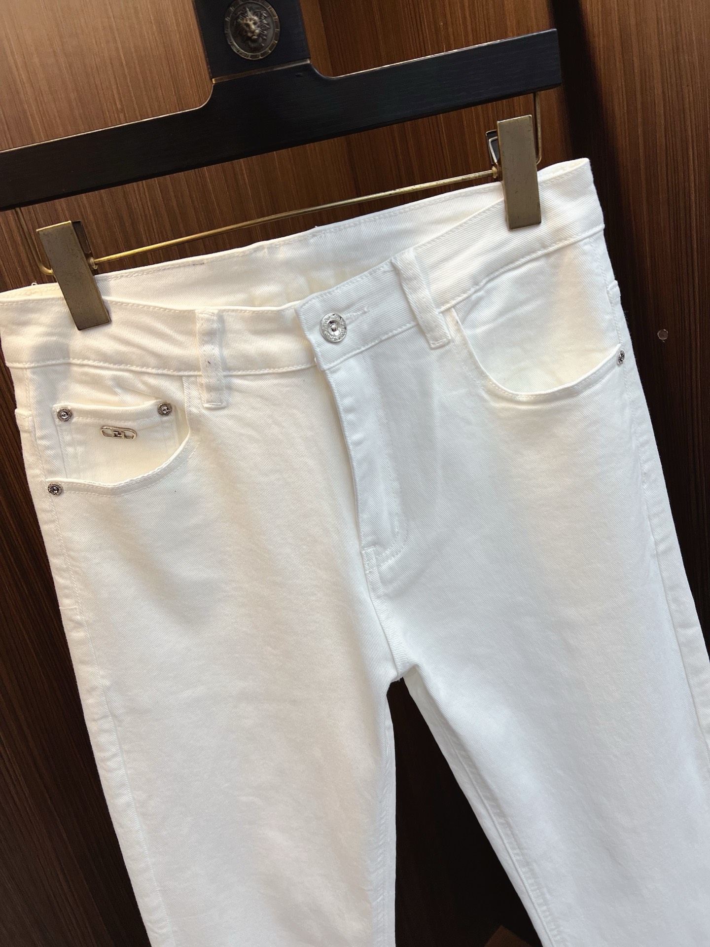 Fendi Male Jeans Denim Slim Fit
