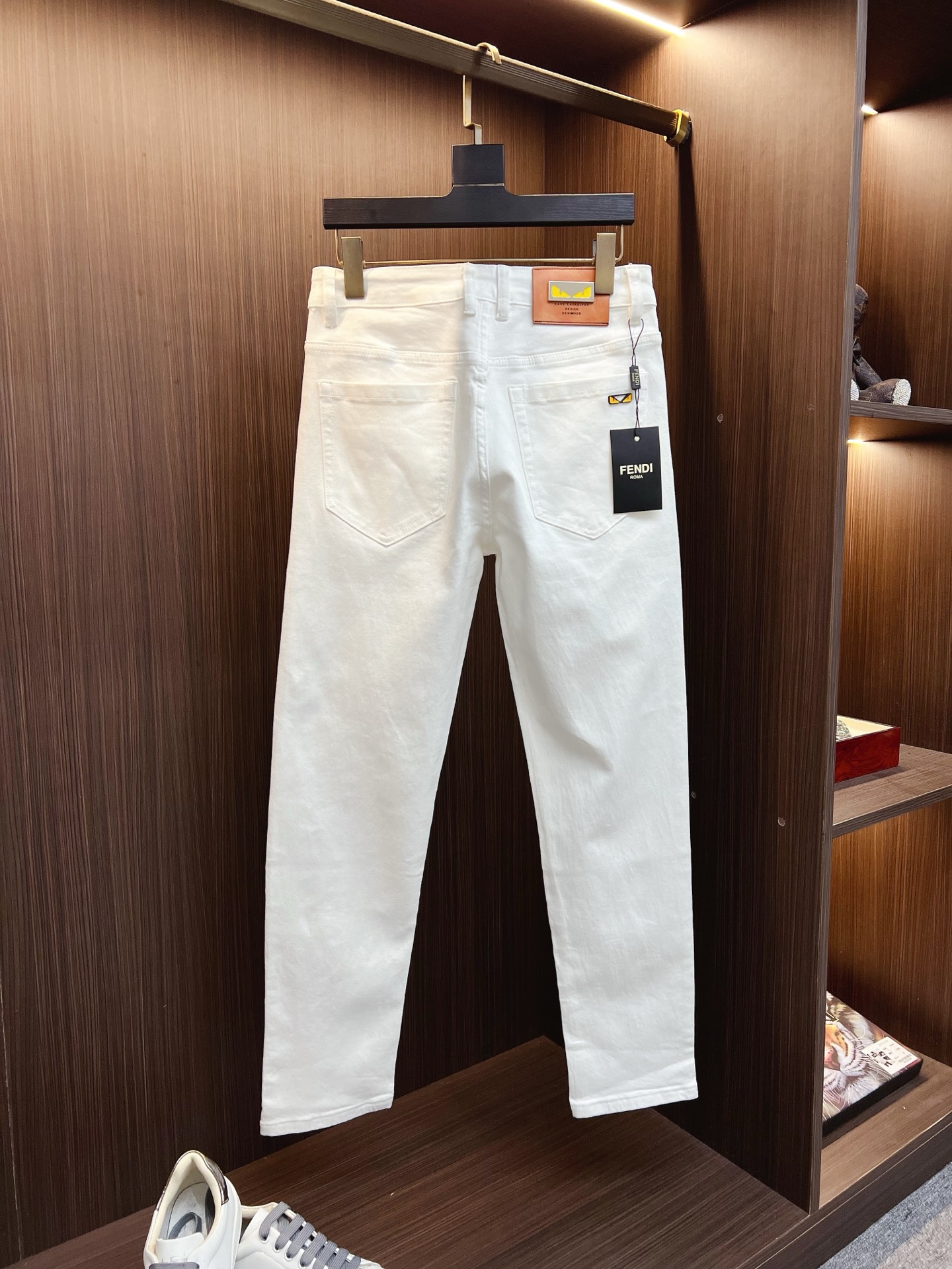 Fendi Male Jeans Denim Slim Fit