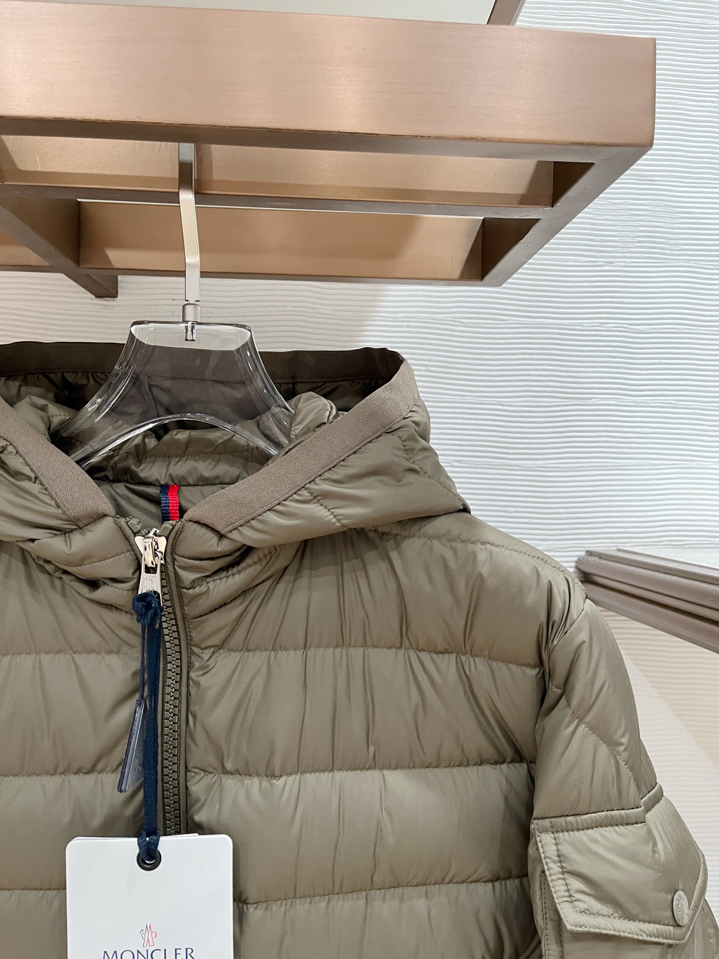 Moncler Male Down Jacket Goose Down Black Hooded S-m-l