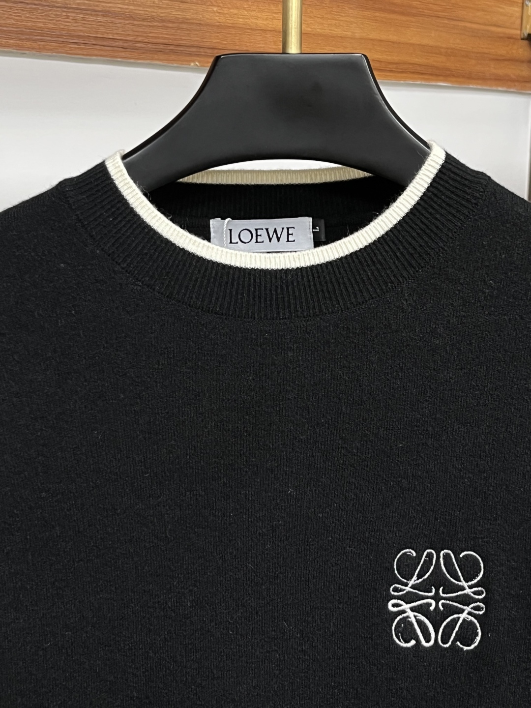 Loewe Male Basic Clothing Wool Striped M-l-xl