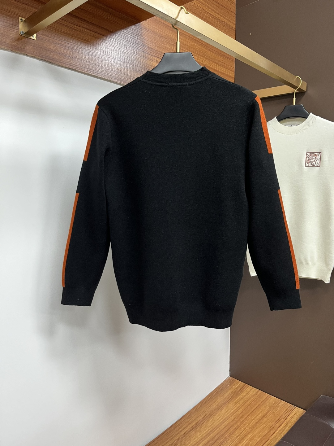 Hermès Male Basic Clothing Wool Striped M-l-xl