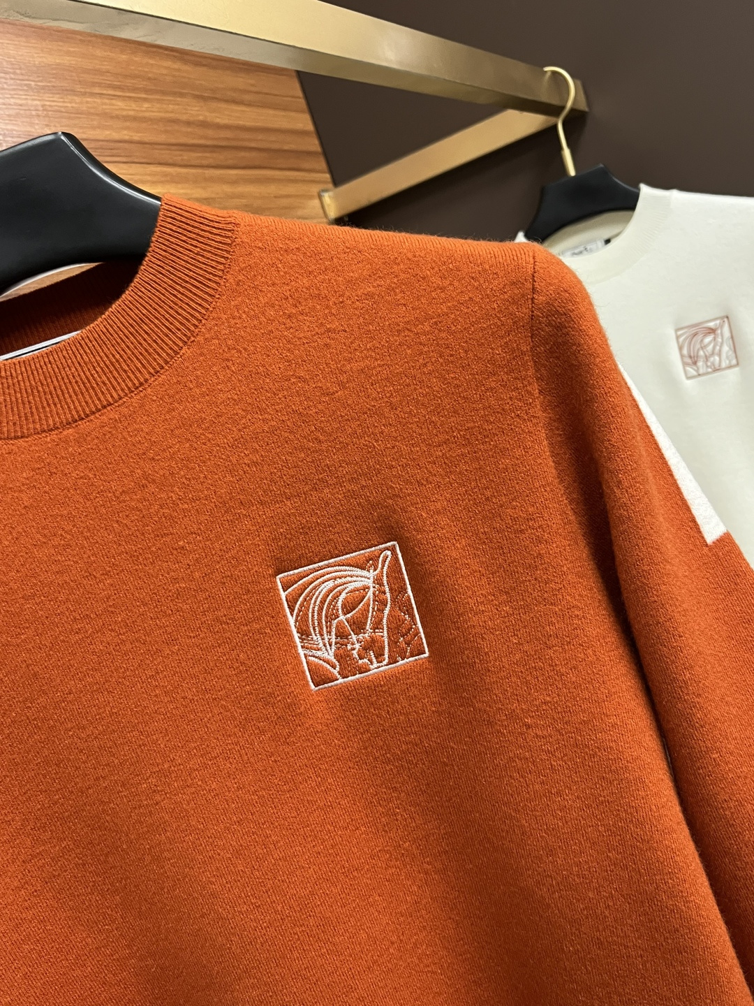 Hermès Male Basic Clothing Wool Striped M-l-xl