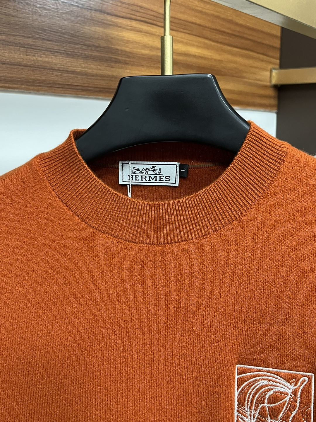 Hermès Male Basic Clothing Wool Striped M-l-xl