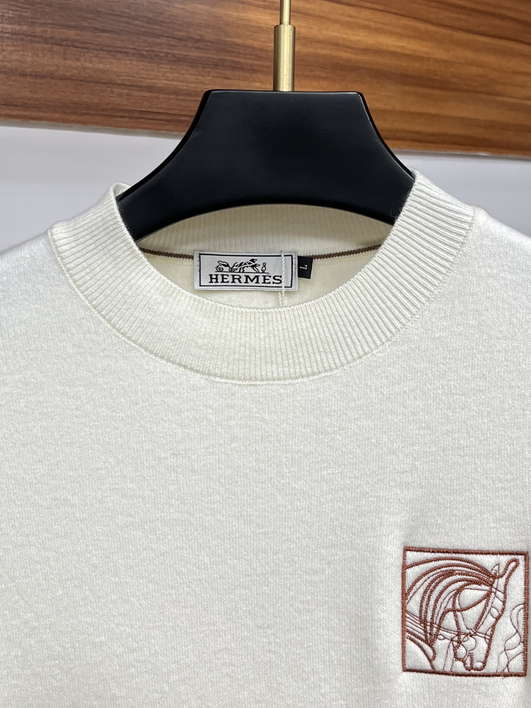 Hermès Male Basic Clothing Wool Striped M-l-xl