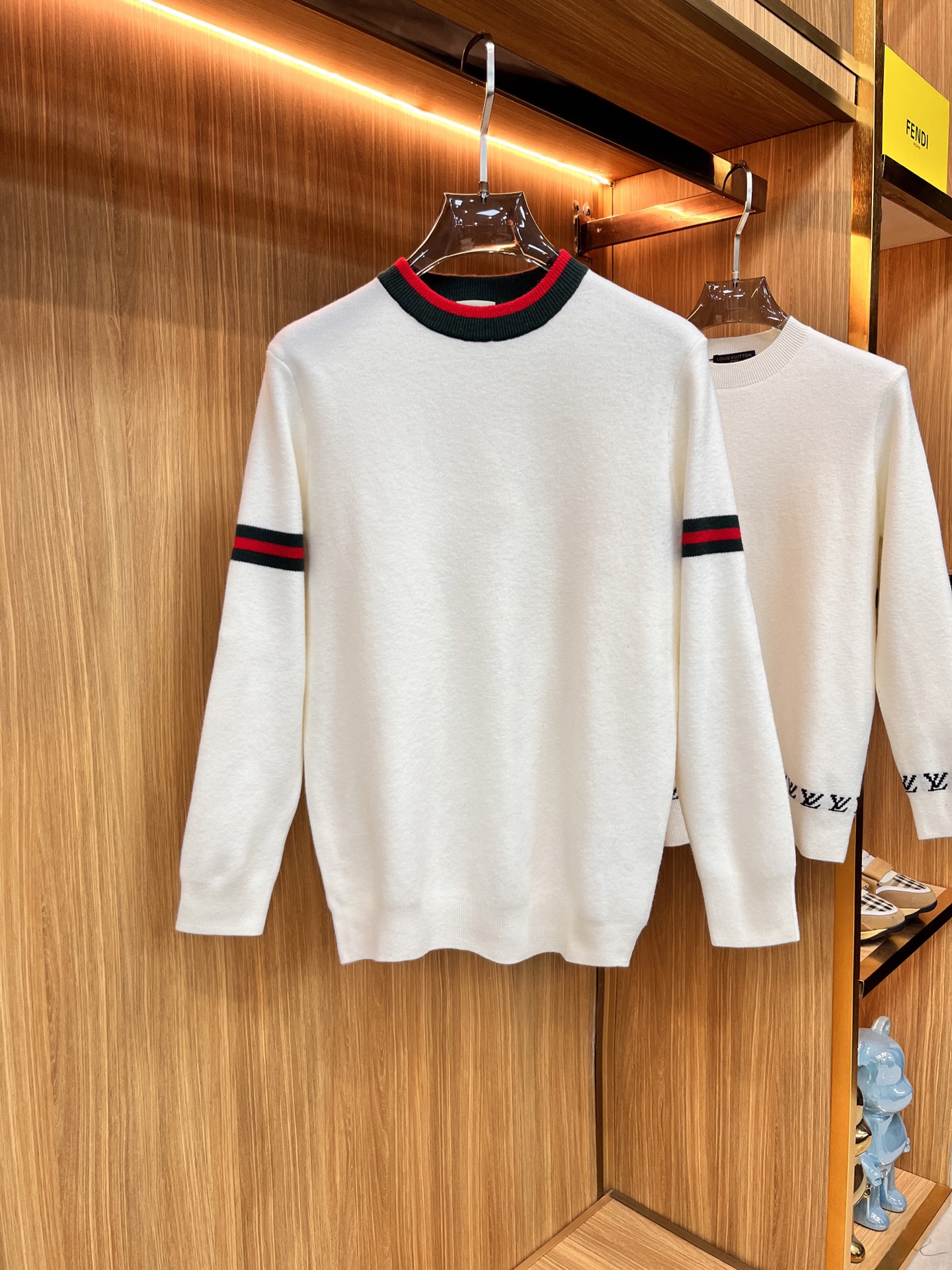 Gucci Male Basic Clothing Wool Striped M-l-xl