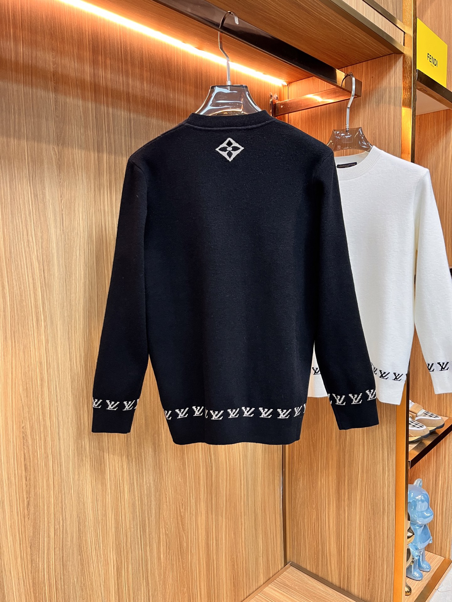 Louis Vuitton Male Basic Clothing Wool Striped M-l-xl
