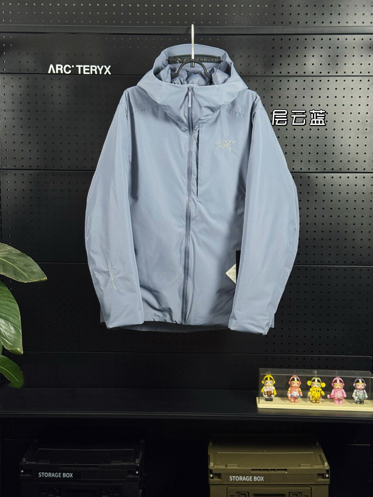 Arcteryx Female Down Jacket Knitted Black Hooded Xs-s-m-l-xl-xxl