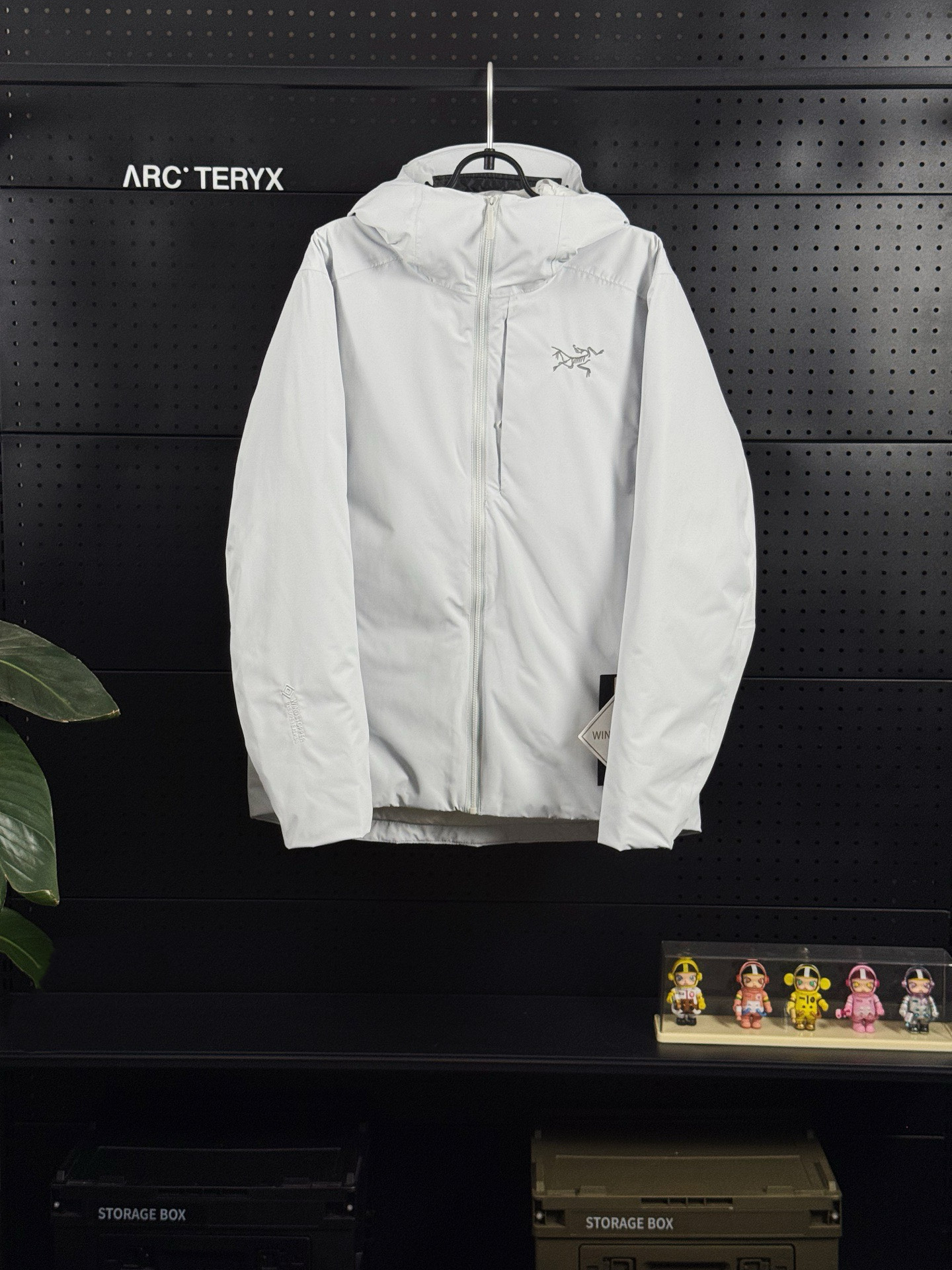 Arcteryx Female Down Jacket Knitted Black Hooded Xs-s-m-l-xl-xxl