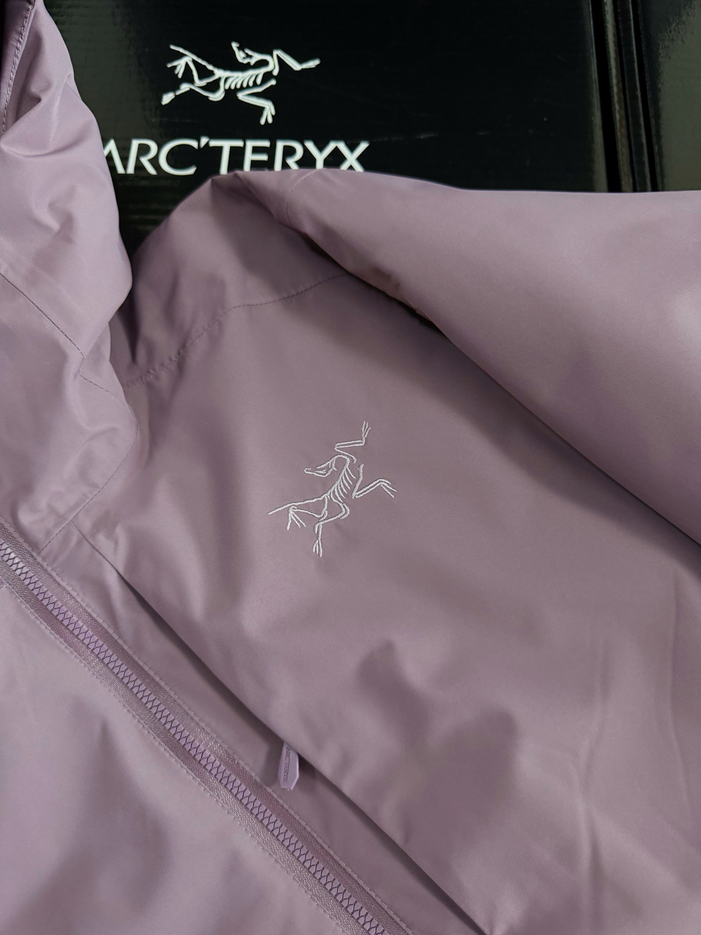 Arcteryx Female Down Jacket Knitted Black Hooded Xs-s-m-l-xl-xxl