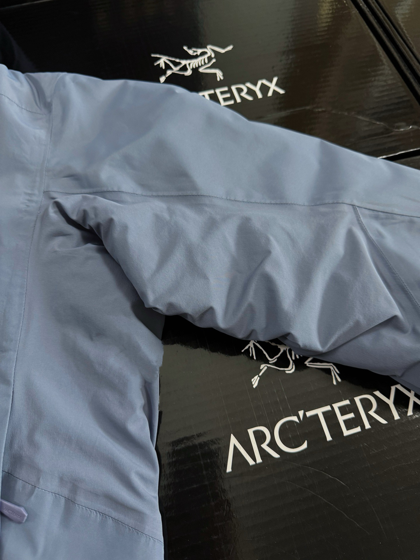 Arcteryx Female Down Jacket Knitted Black Hooded Xs-s-m-l-xl-xxl
