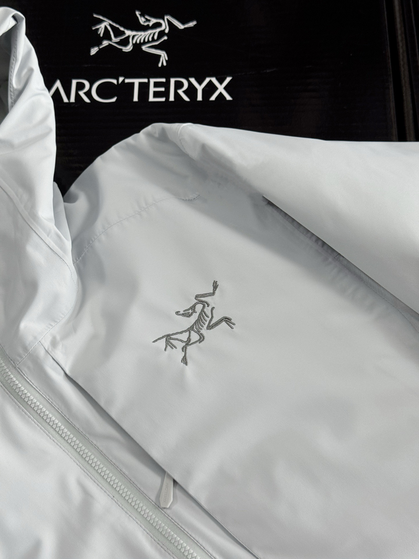 Arcteryx Female Down Jacket Knitted Black Hooded Xs-s-m-l-xl-xxl