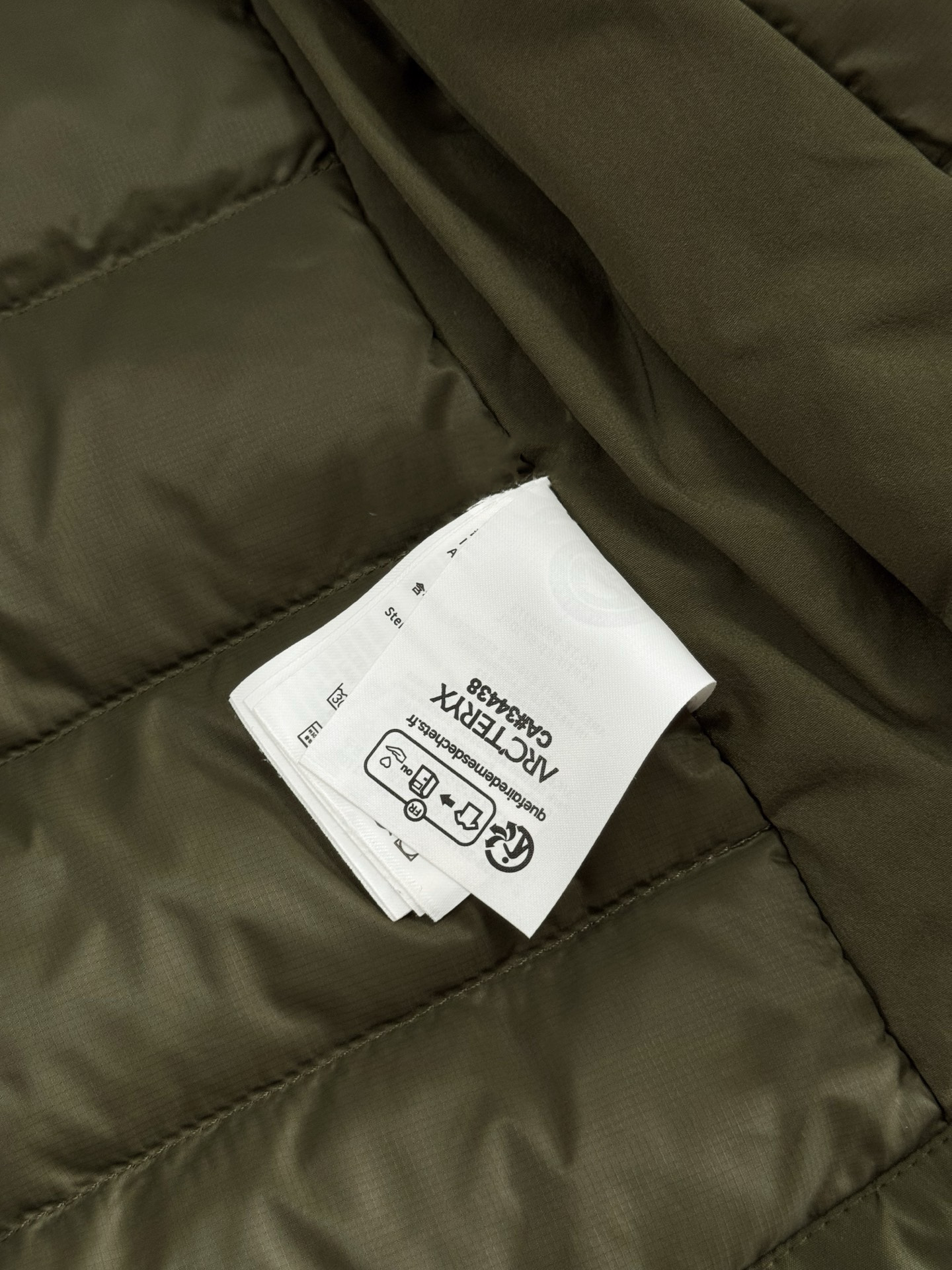 Arcteryx Female Down Jacket Knitted Black Hooded Xs-s-m-l-xl-xxl
