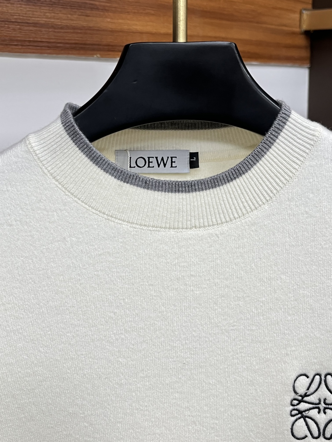 Loewe Male Basic Clothing Wool Striped M-l-xl