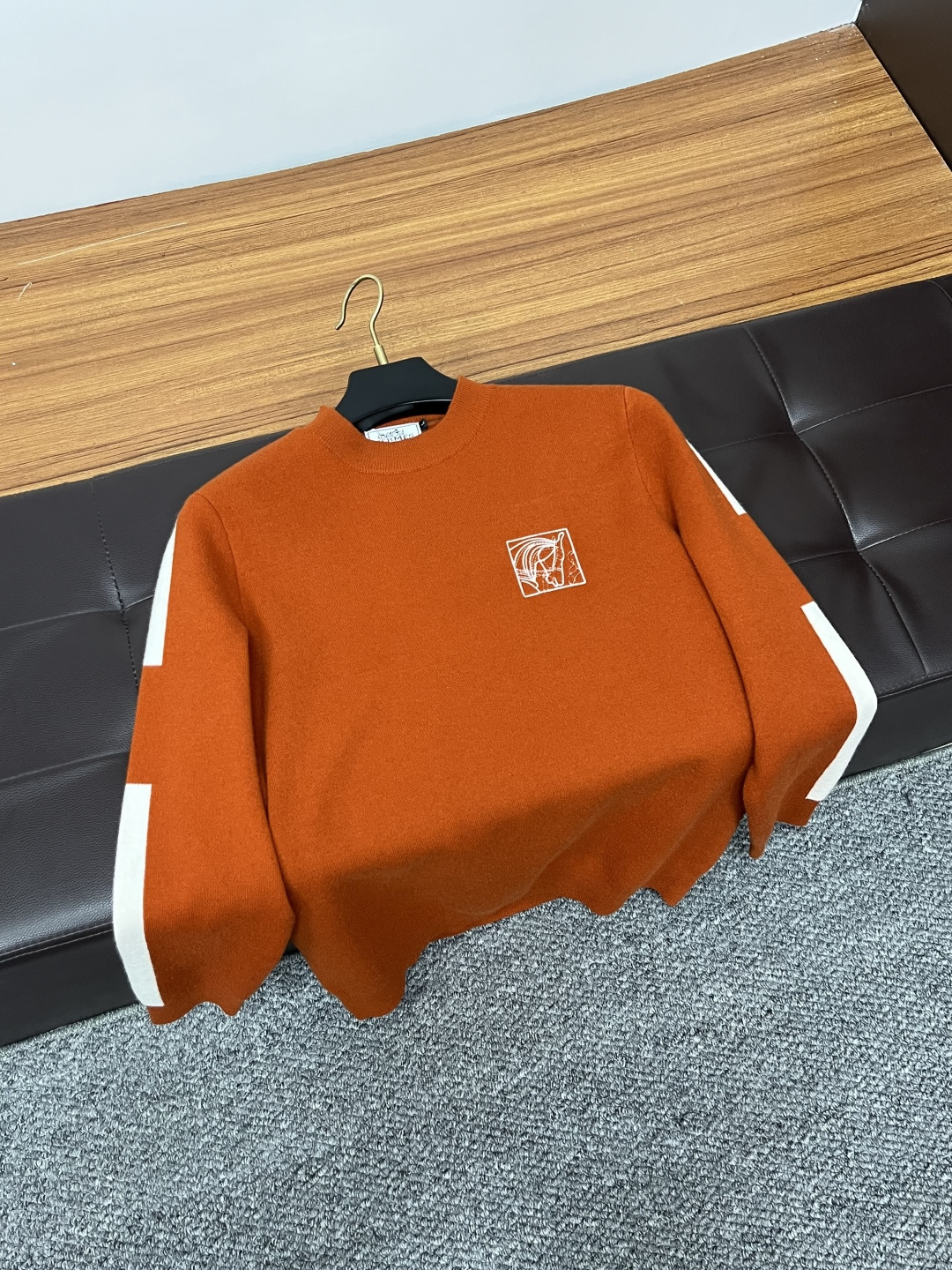 Hermès Male Basic Clothing Wool Striped M-l-xl