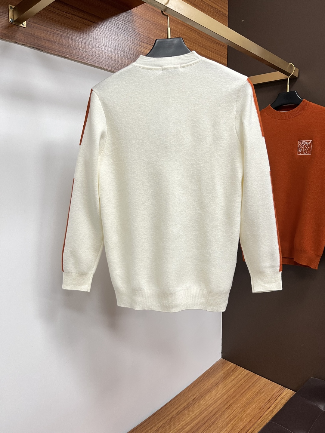 Hermès Male Basic Clothing Wool Striped M-l-xl