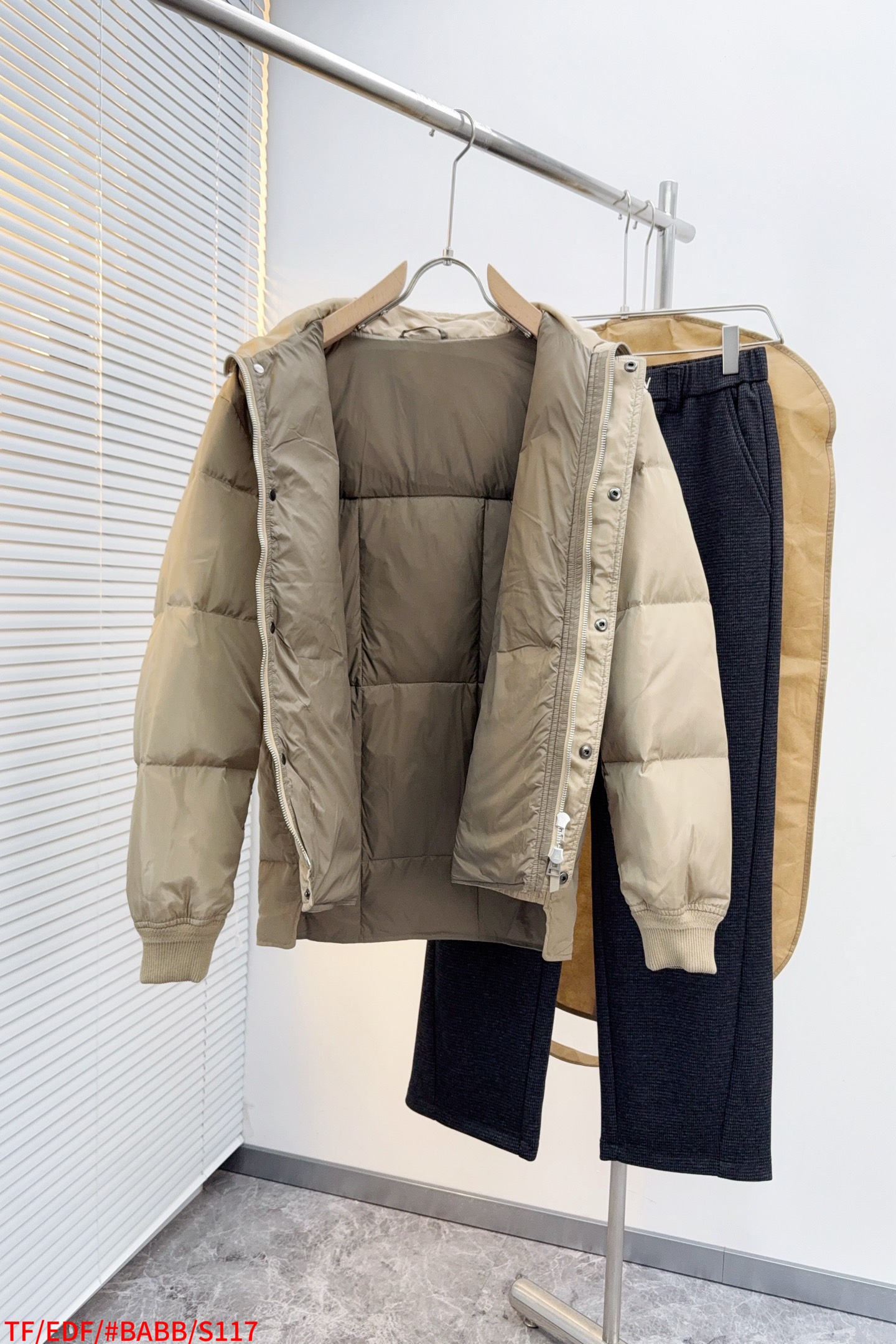 Tom Ford Down Jacket Knitted Loose Fit S-m-xl