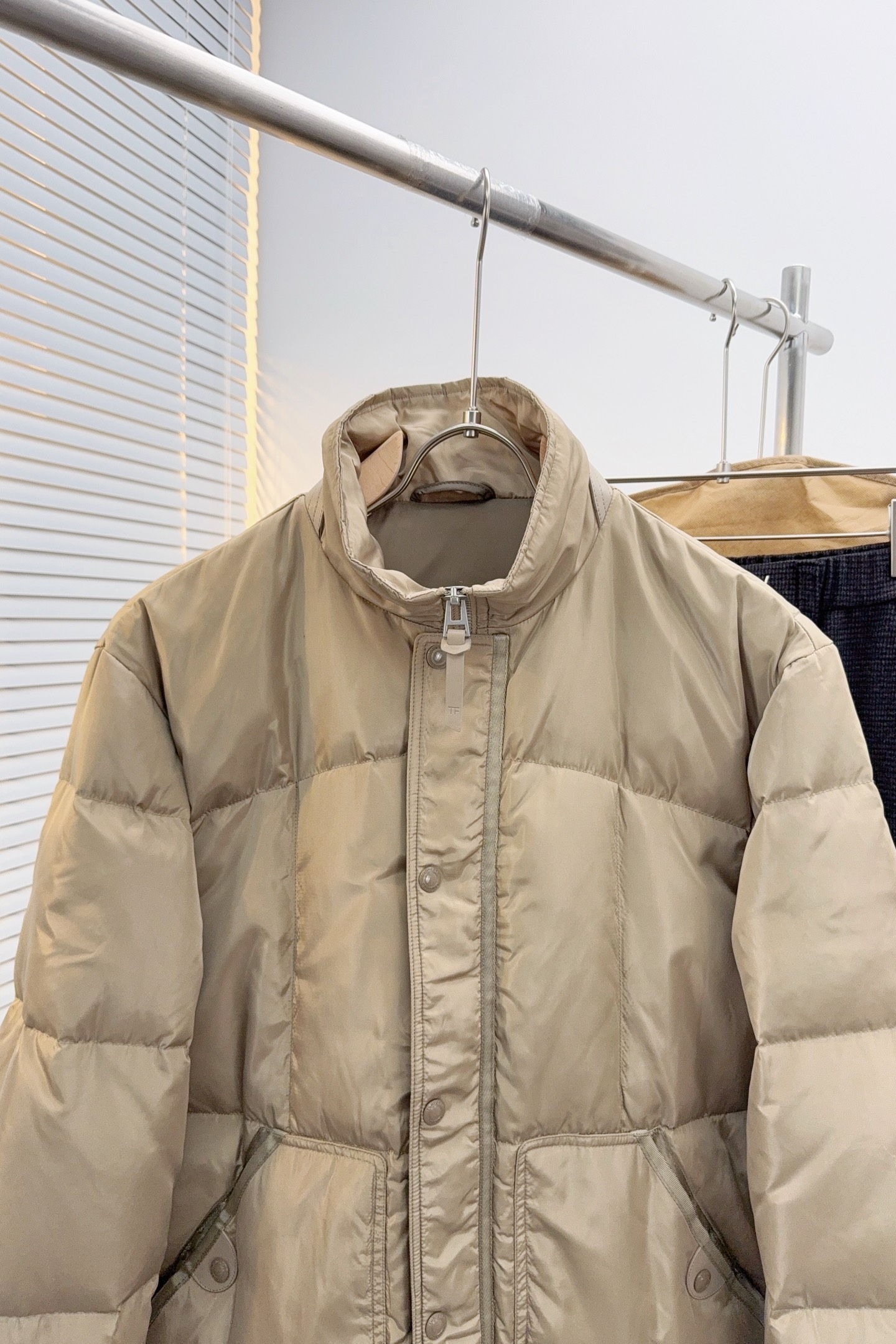 Tom Ford Down Jacket Knitted Loose Fit S-m-xl