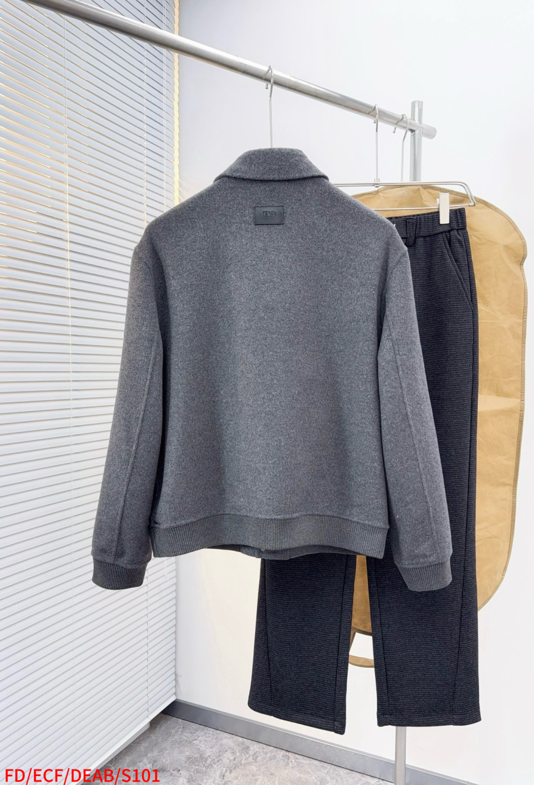 Fendi Jacket Wool Printed S-xl