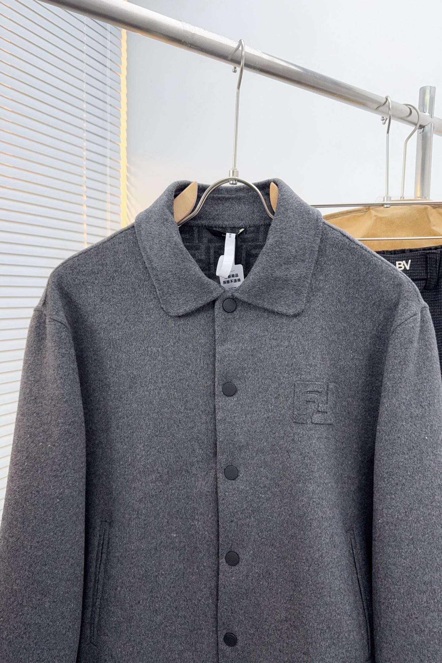 Fendi Jacket Wool Printed S-xl