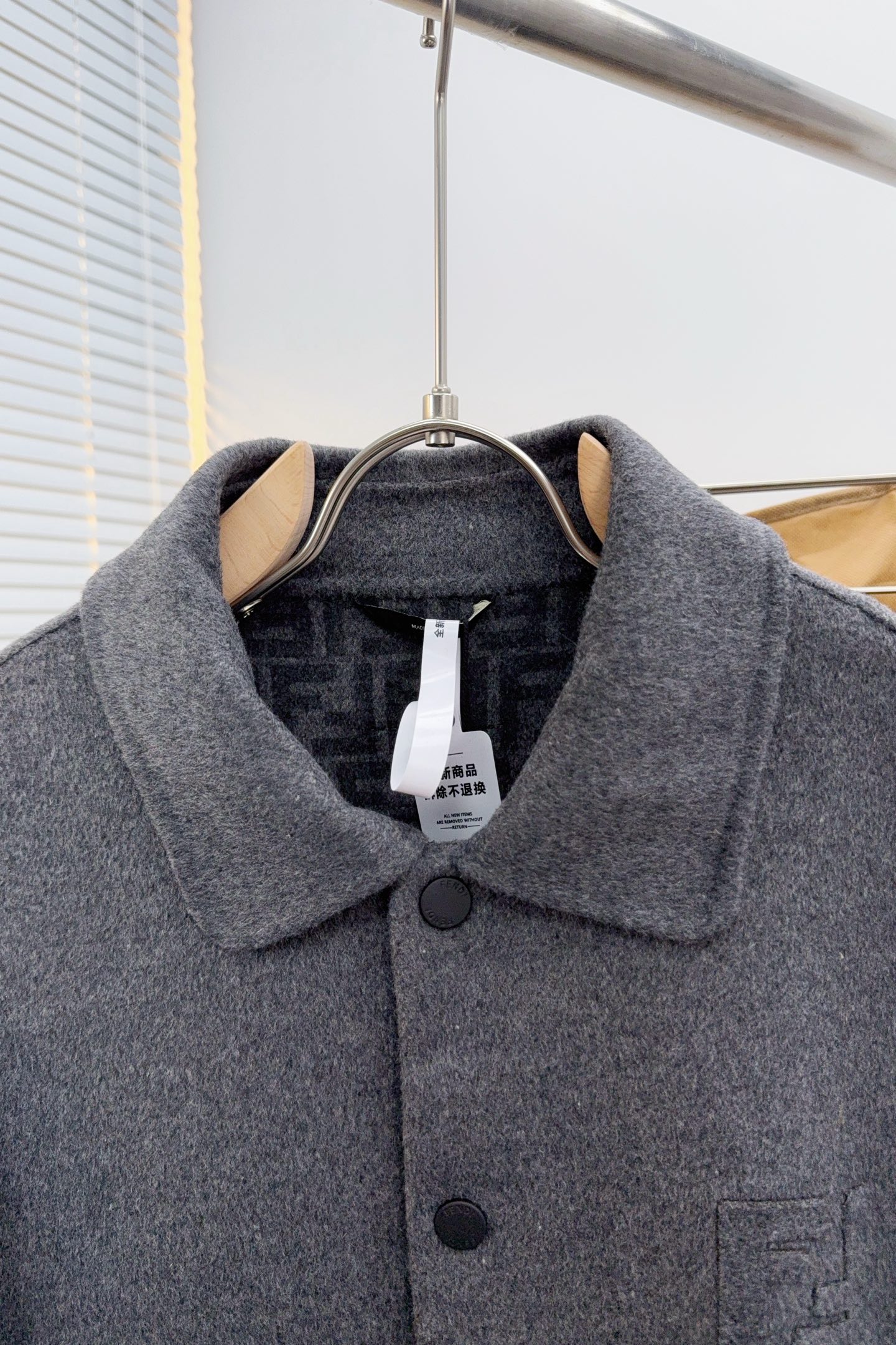 Fendi Jacket Wool Printed S-xl
