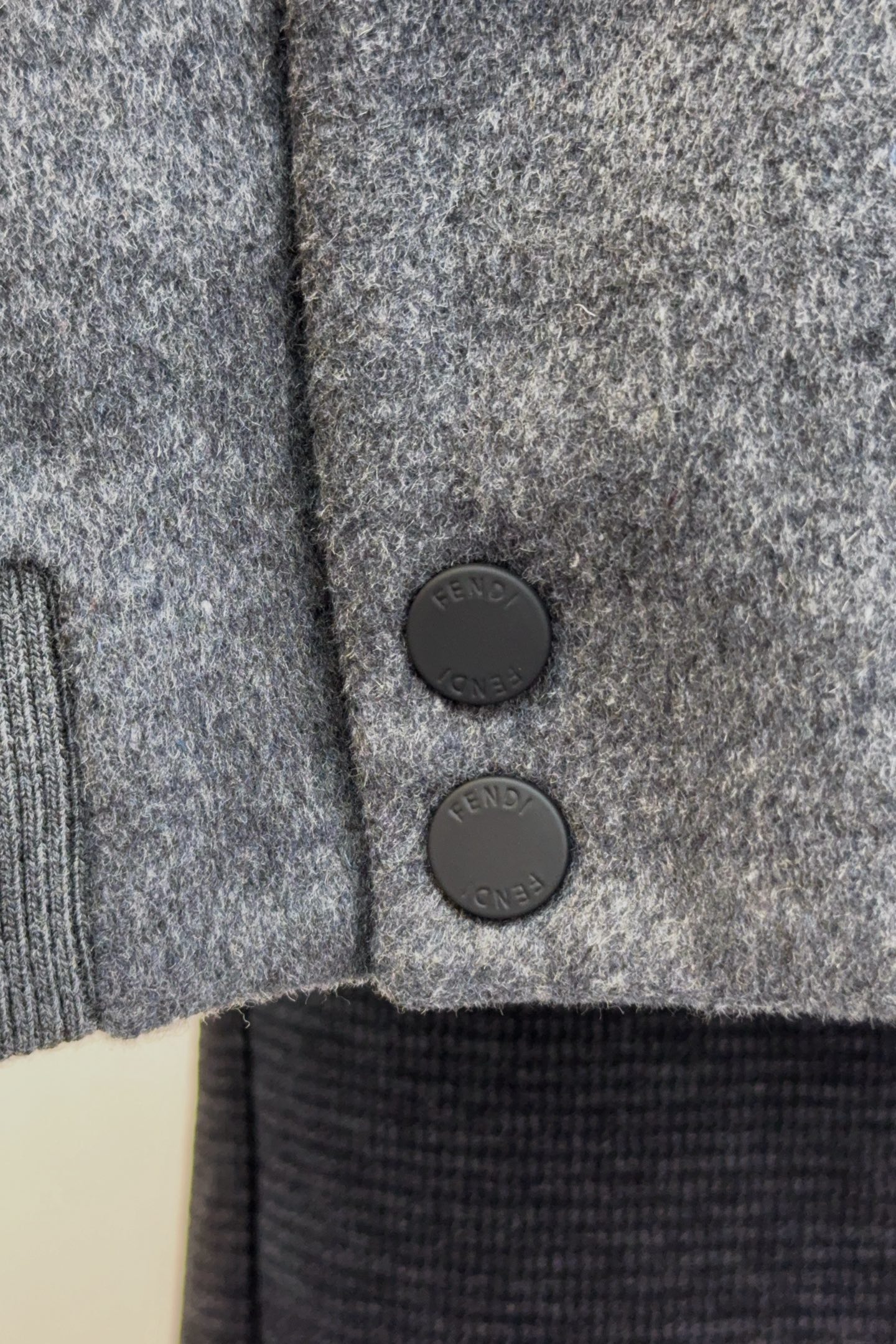 Fendi Jacket Wool Printed S-xl