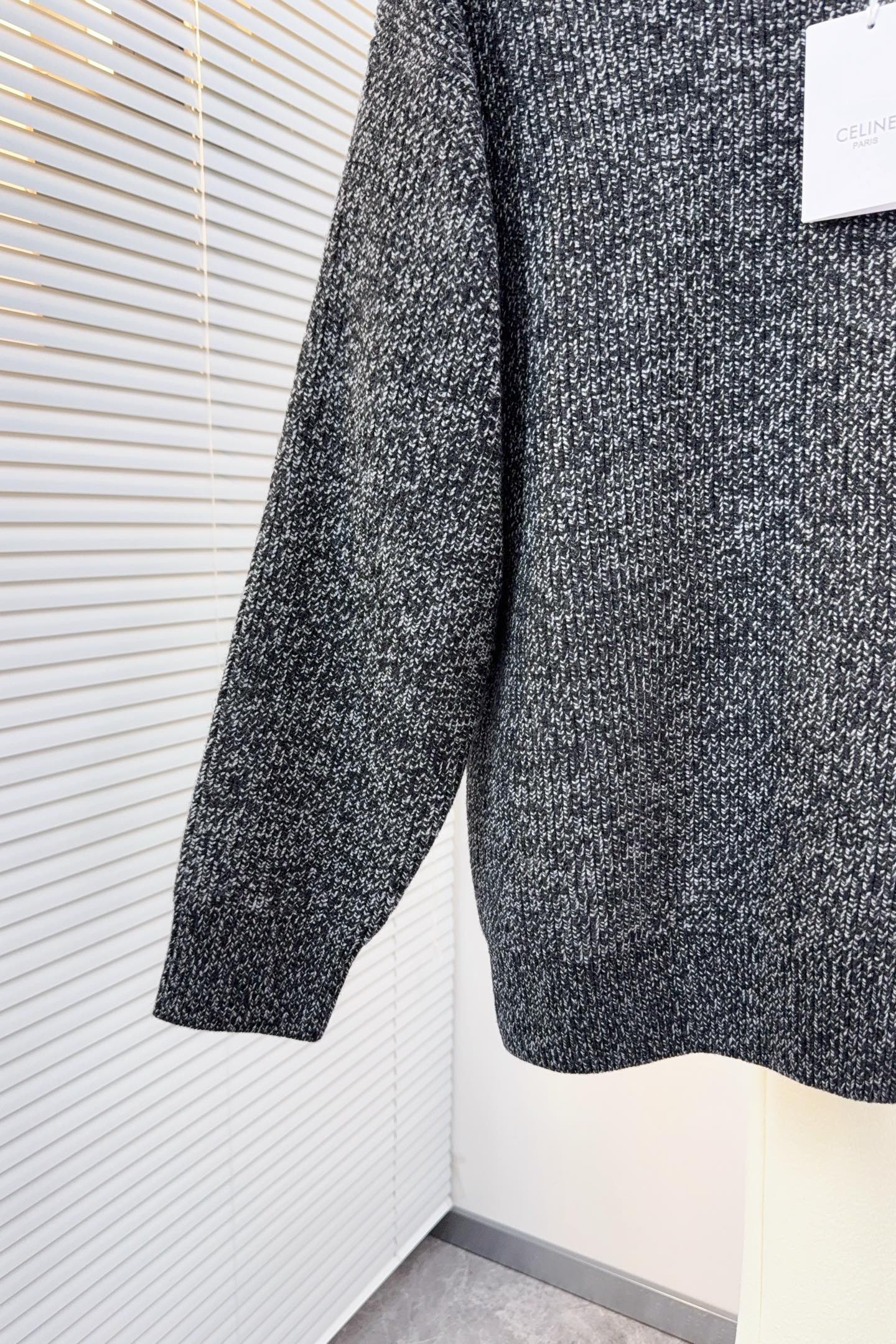 Celine Couple Basic Clothing Knitted Loose Fit Xs-s-l