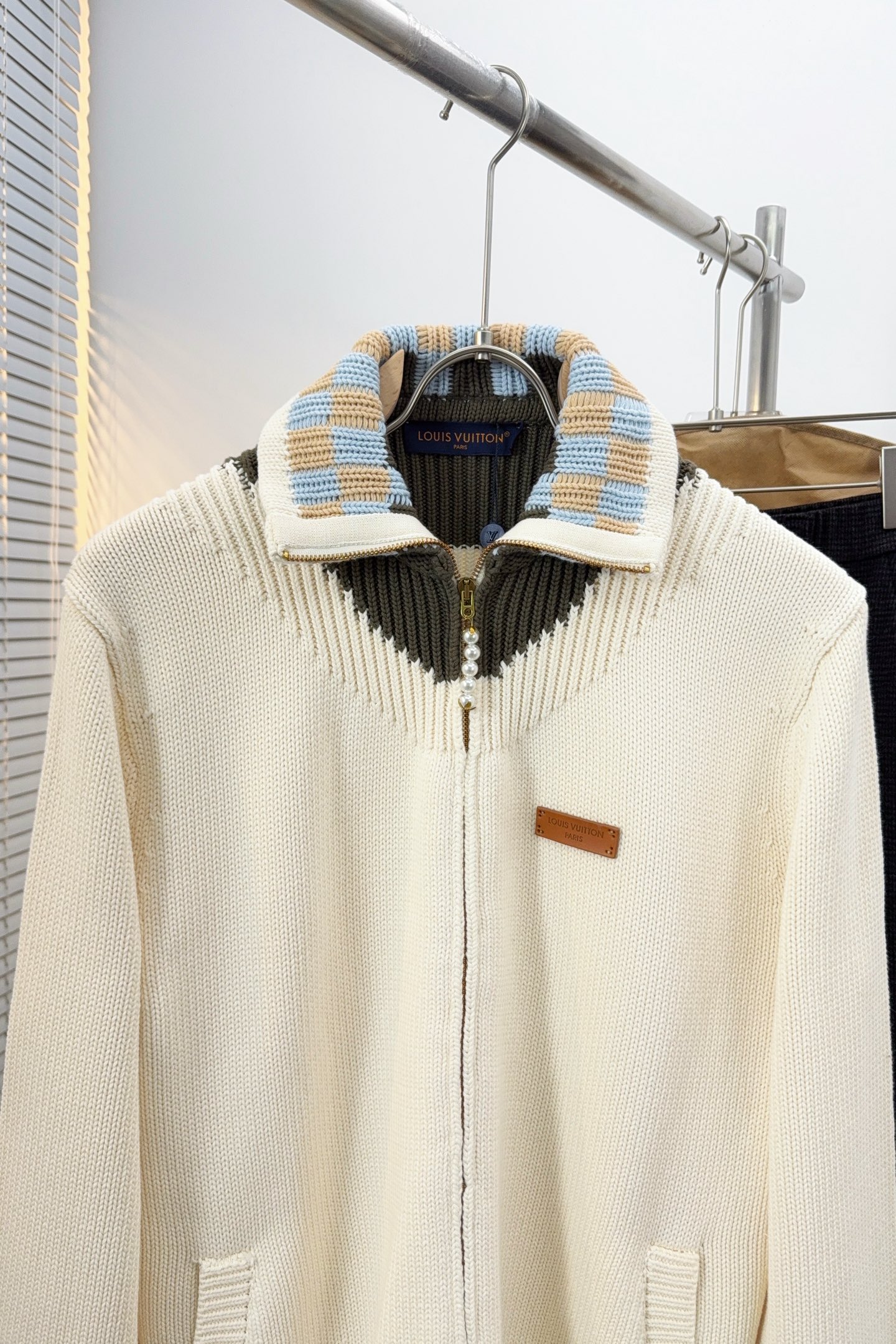 Louis Vuitton Couple Jacket Wool White Loose Fit S-m-l-xl
