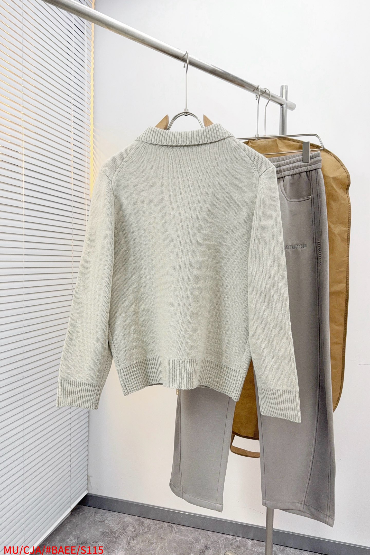 Miu Miu Couple Basic Clothing Wool Black S-m-l