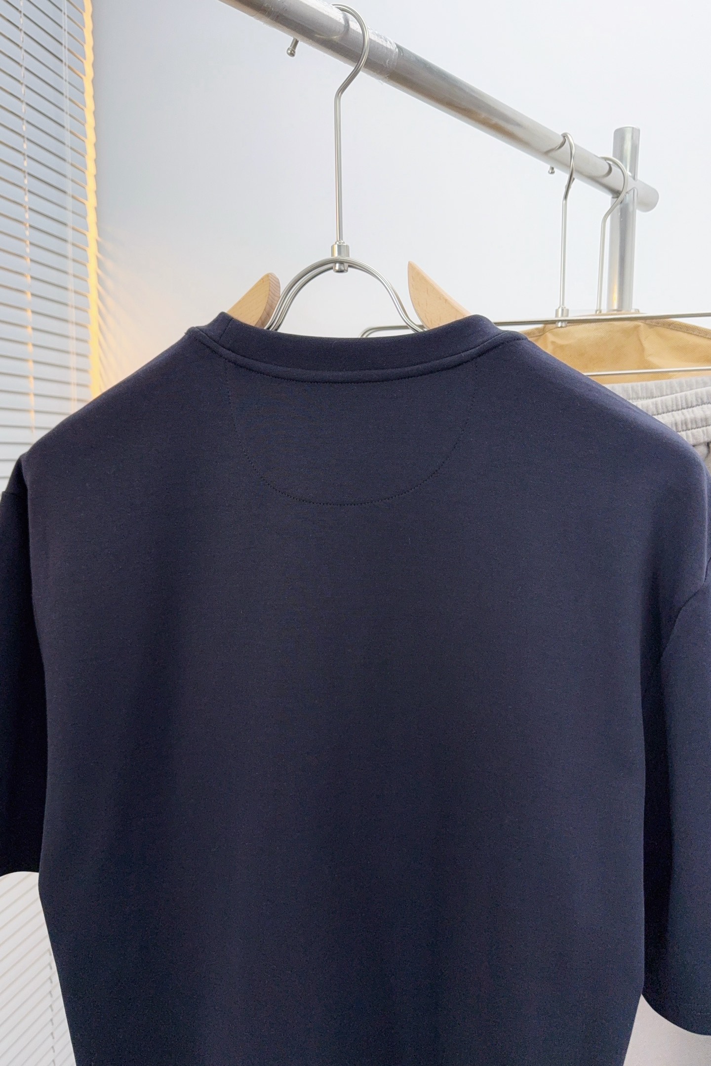 Fendi Couple Basic Clothing Cotton Blue S-m-xl