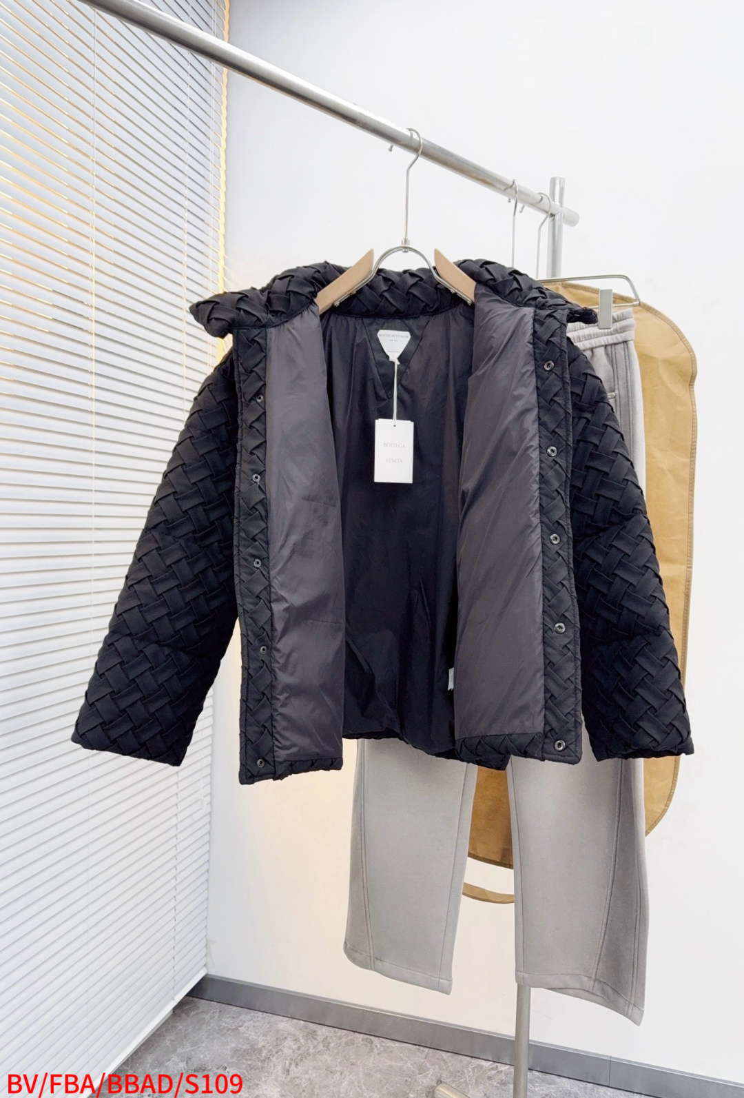 Bottega Veneta Down Jacket White Duck Down S-m-l