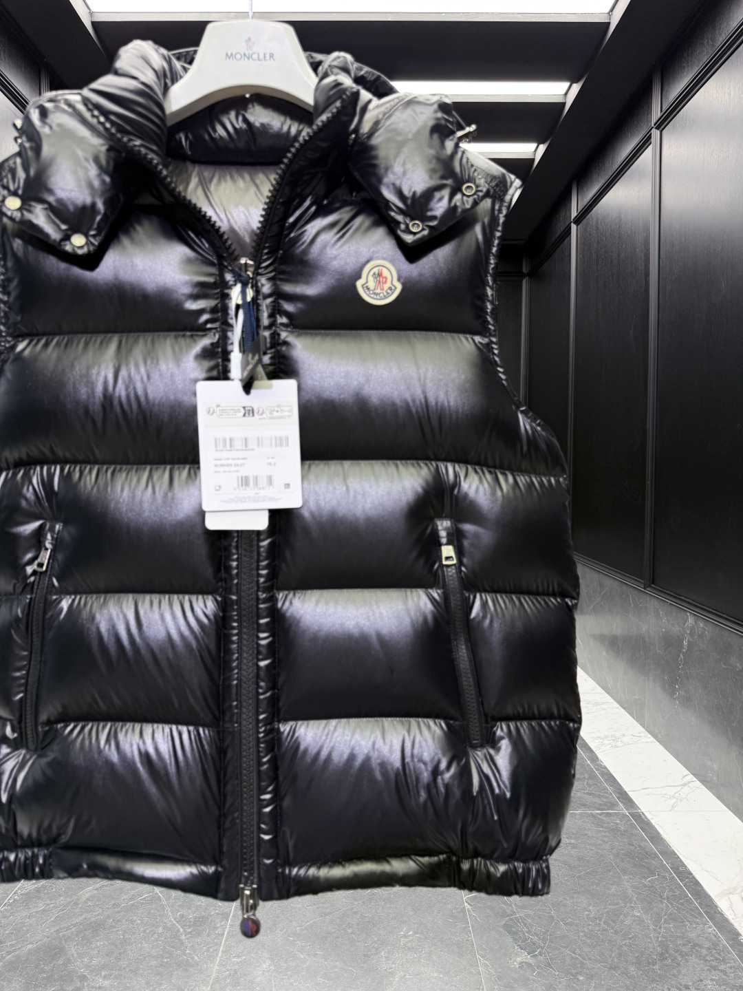 Moncler Male Down Vest Hooded S-m-l