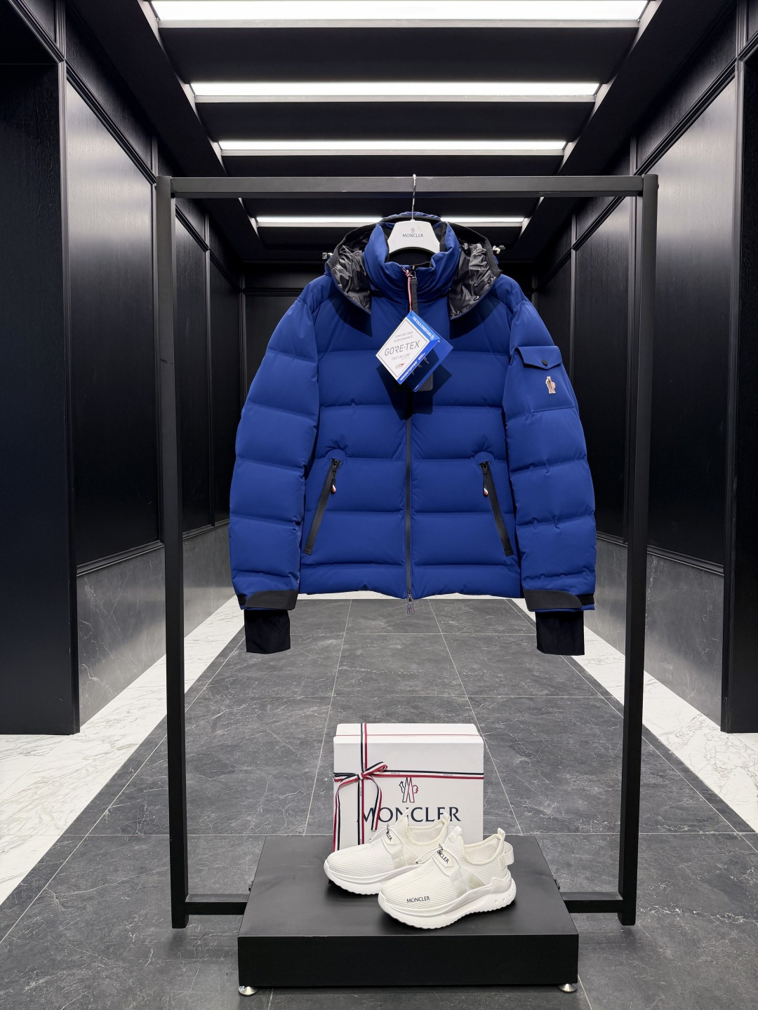 Moncler Male Jacket Knitted Black S-m-l